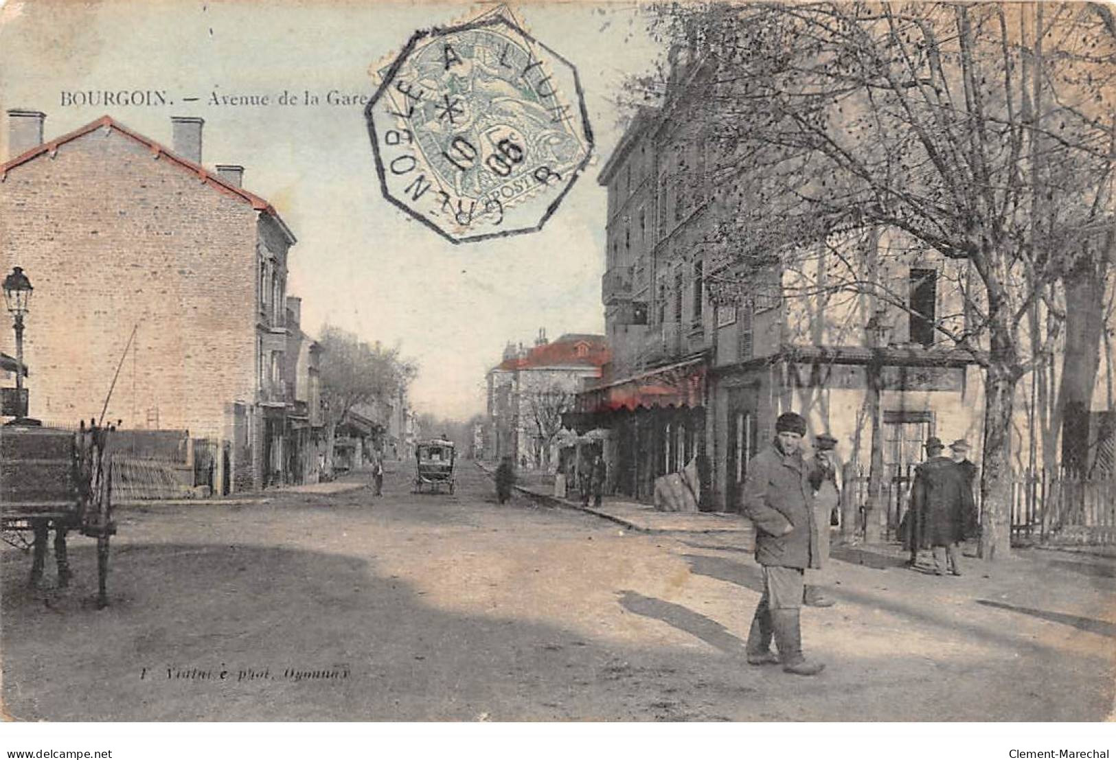 BOURGOIN - Avenue De La Gare - état - Bourgoin