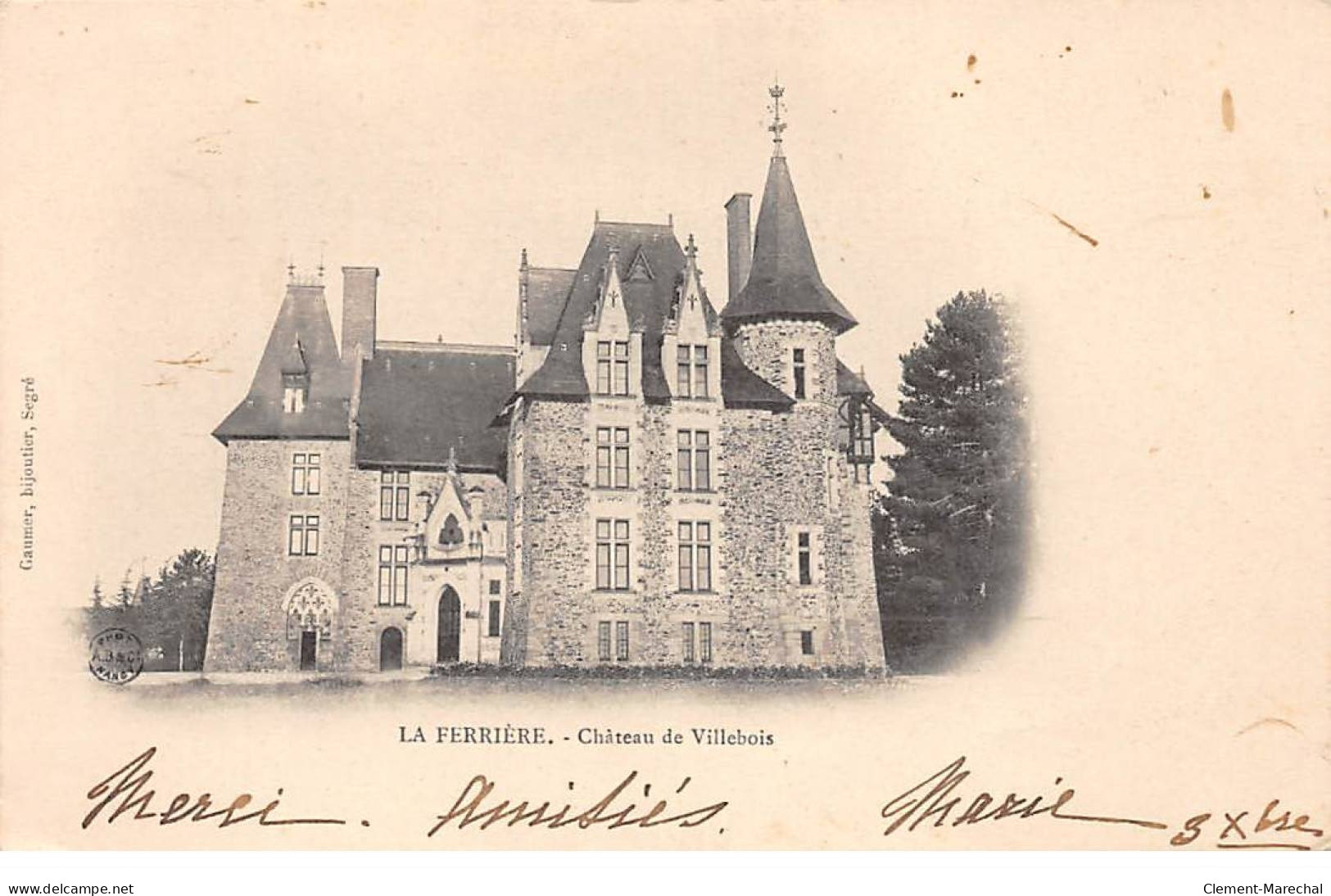 LA FERRIERE - Château De Villebois - Très Bon état - Other & Unclassified