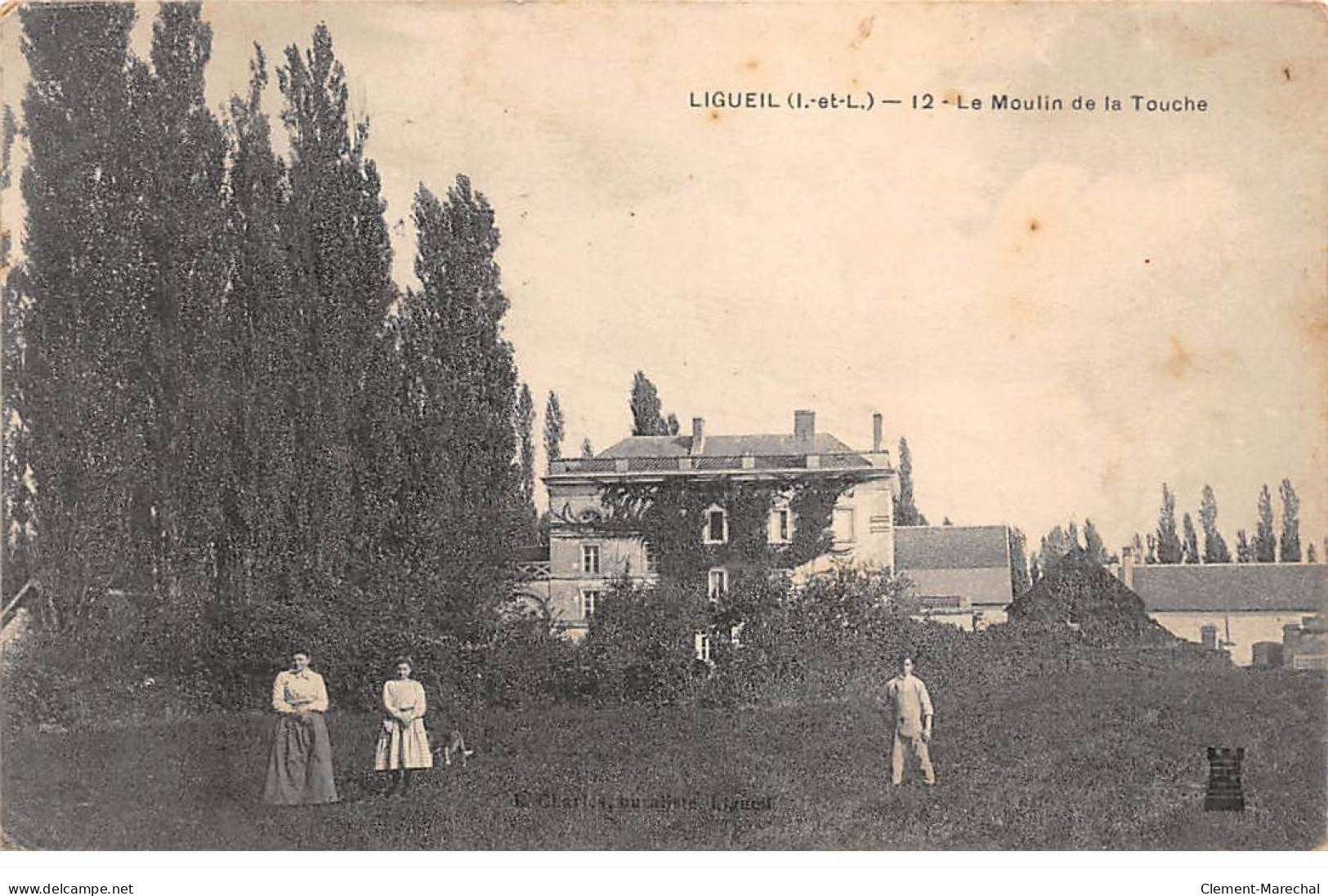 LIGUEIL - Le Moulin De La Touche - Très Bon état - Other & Unclassified