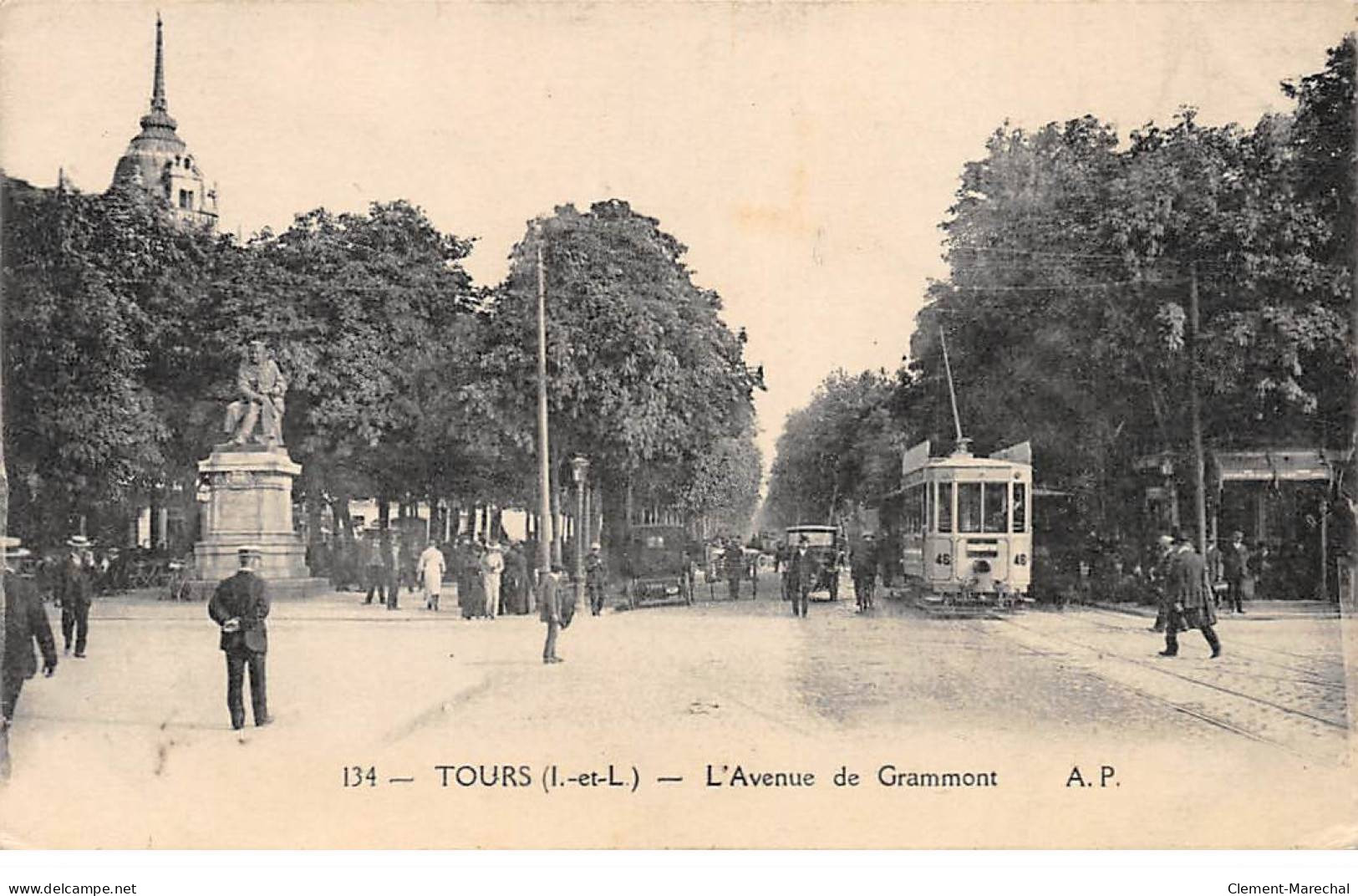 TOURS - L'Avenue De Grammont - Très Bon état - Tours