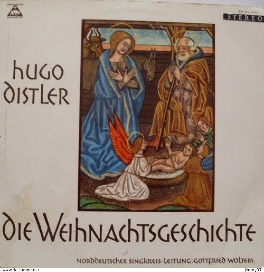 Hugo Distler ‧ Norddeutscher Singkreis ‧ Leitung: Gottfried Wolters - Die Weihnachtsgeschichte (LP) - Klassiekers