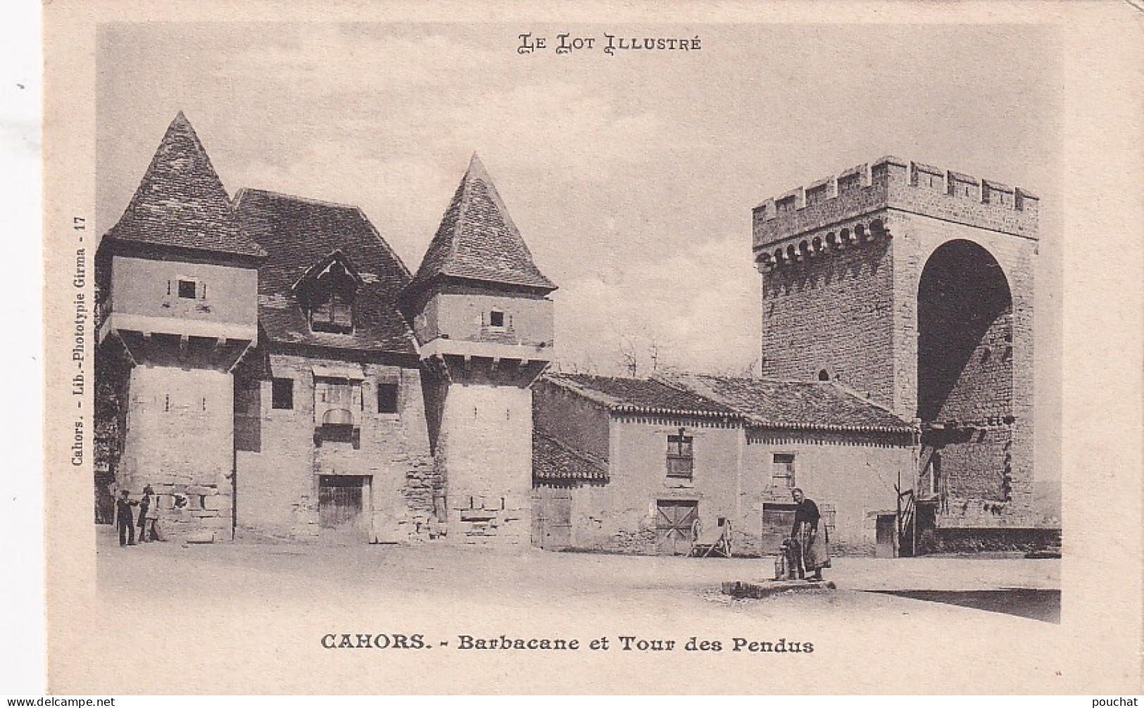 VE Nw-(46) CAHORS - BARBACANE ET TOUR DES PENDUS - Cahors