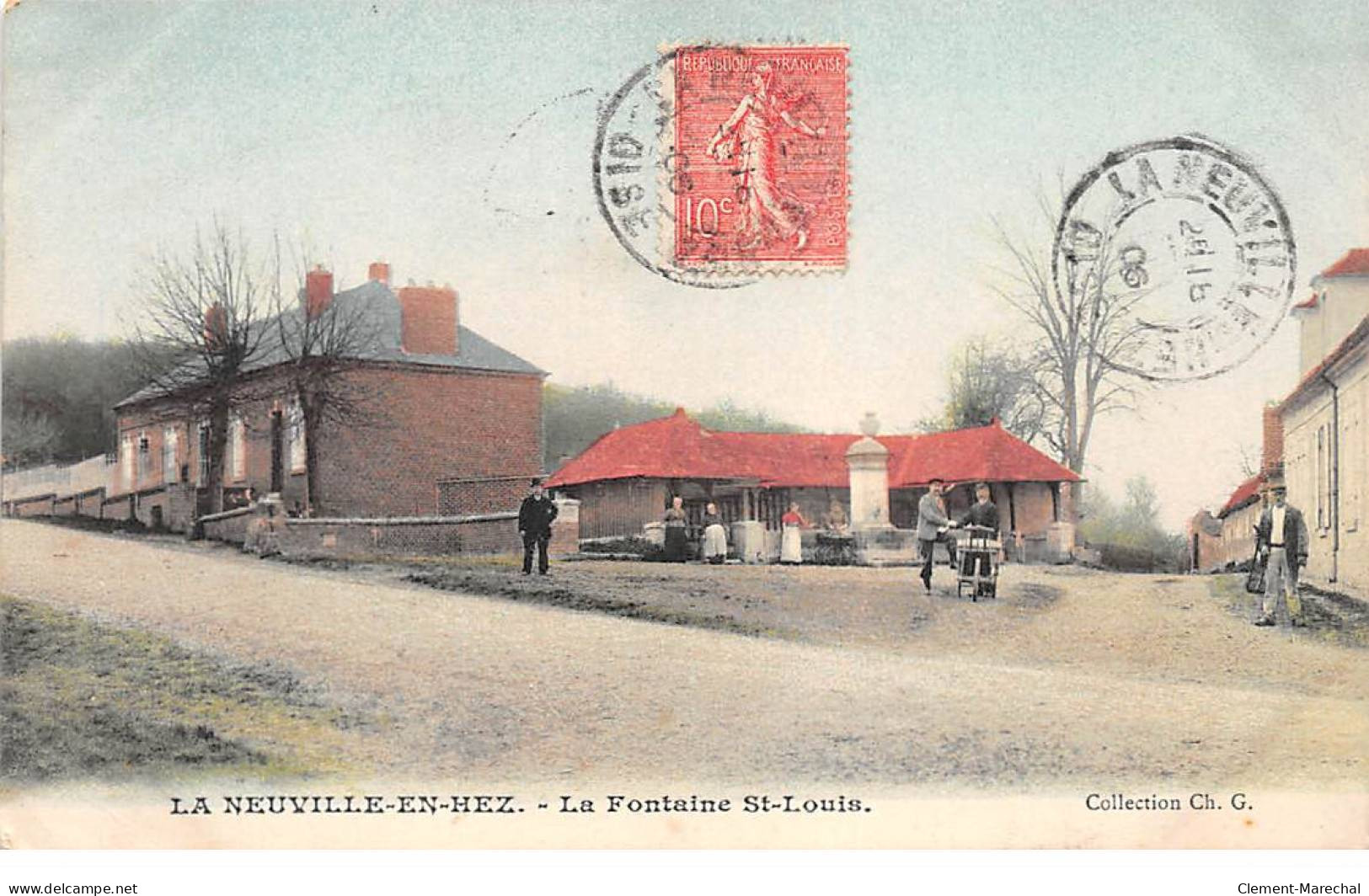 LA NEUVILLE EN HEZ - La Fontaine Saint Louis - Très Bon état - Other & Unclassified