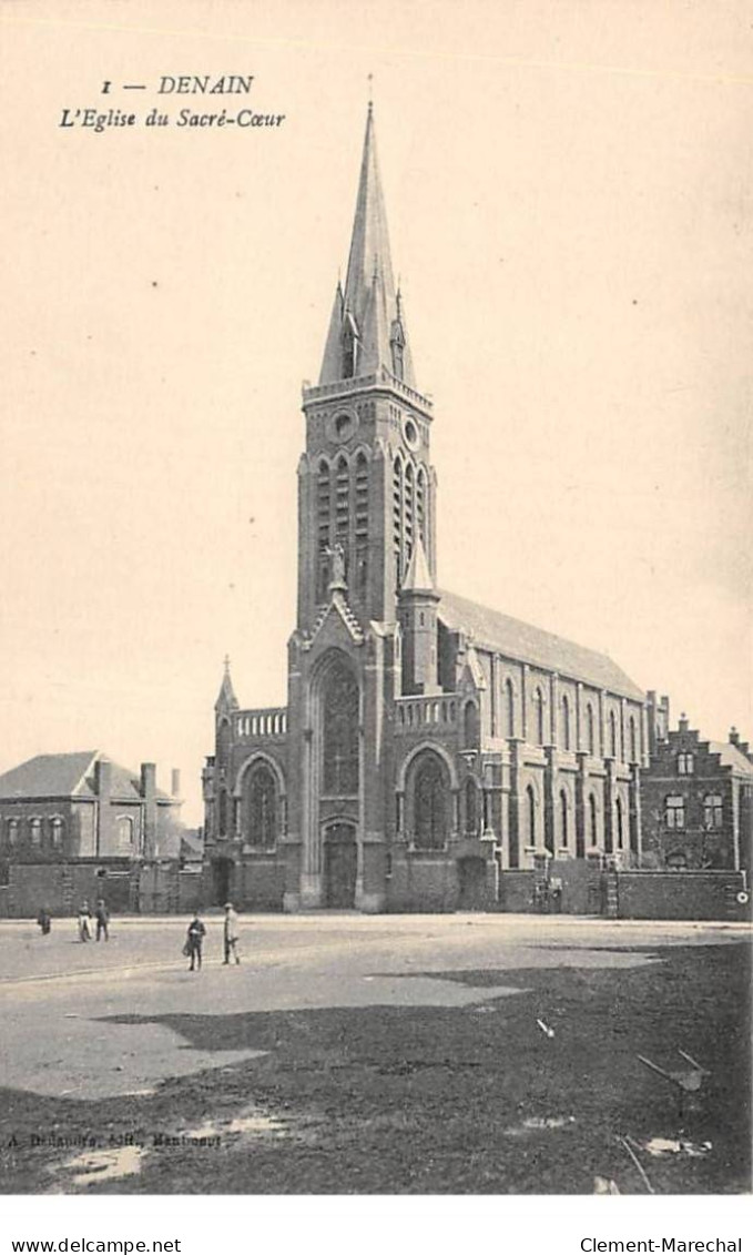 DENAIN - L'Eglise Du Sacré Coeur - Très Bon état - Denain