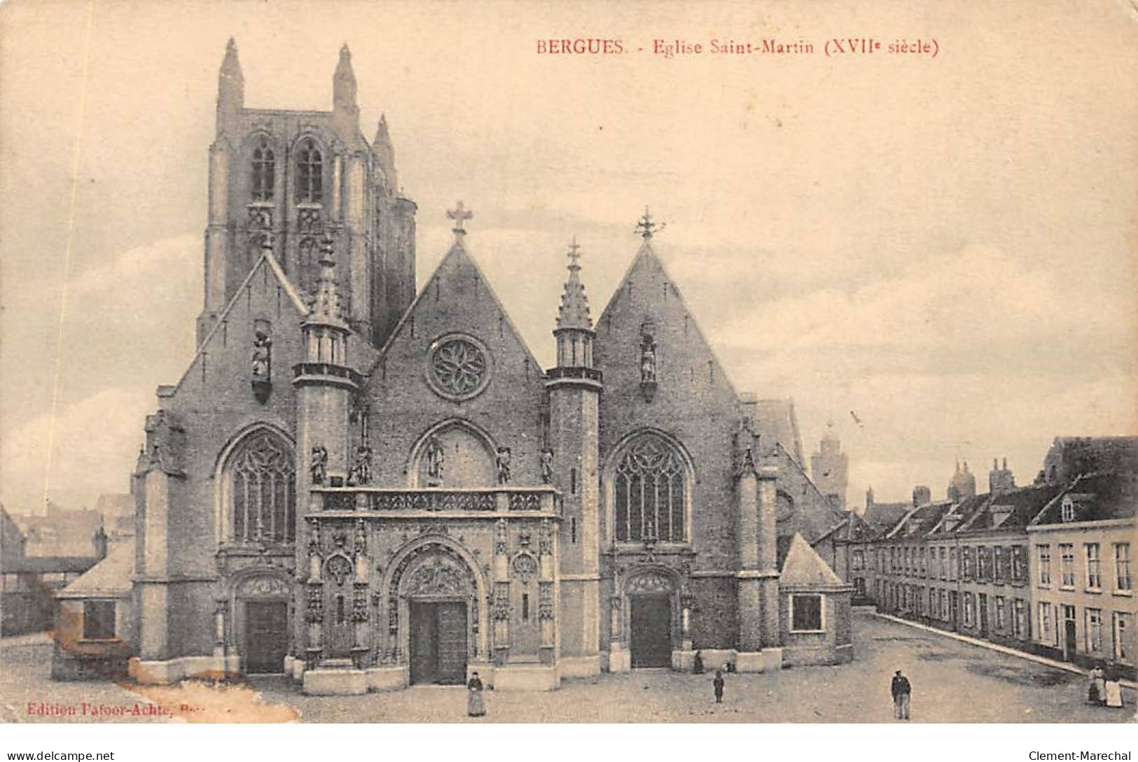 BERGUES - Eglise Saint Martin - Très Bon état - Bergues
