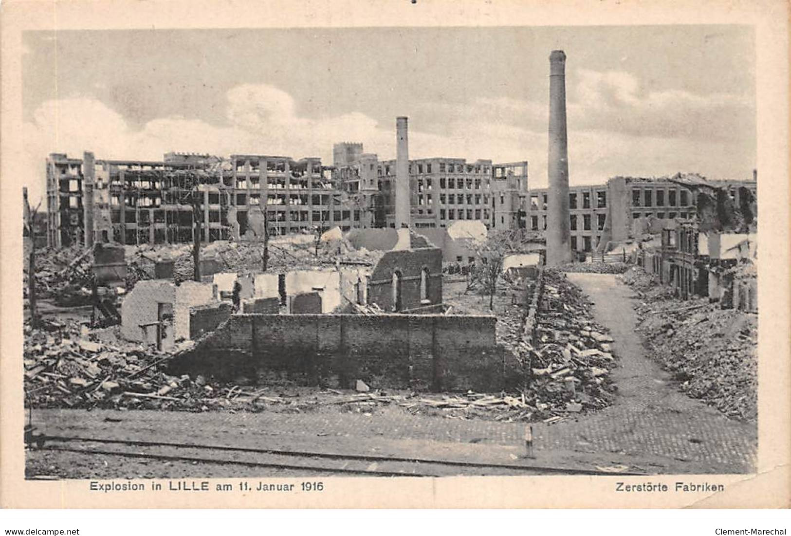 Explosion De LILLE - Janvier 1916 - Très Bon état - Lille