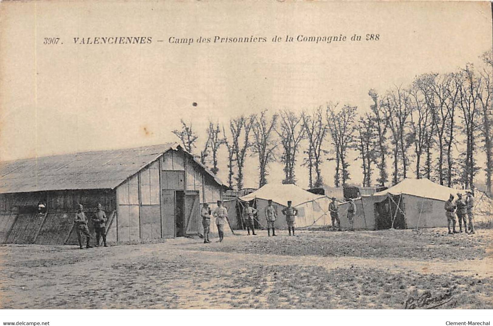 VALENCIENNES - Camp Des Prisonniers De La Compagnie Du 288 - Très Bon état - Valenciennes