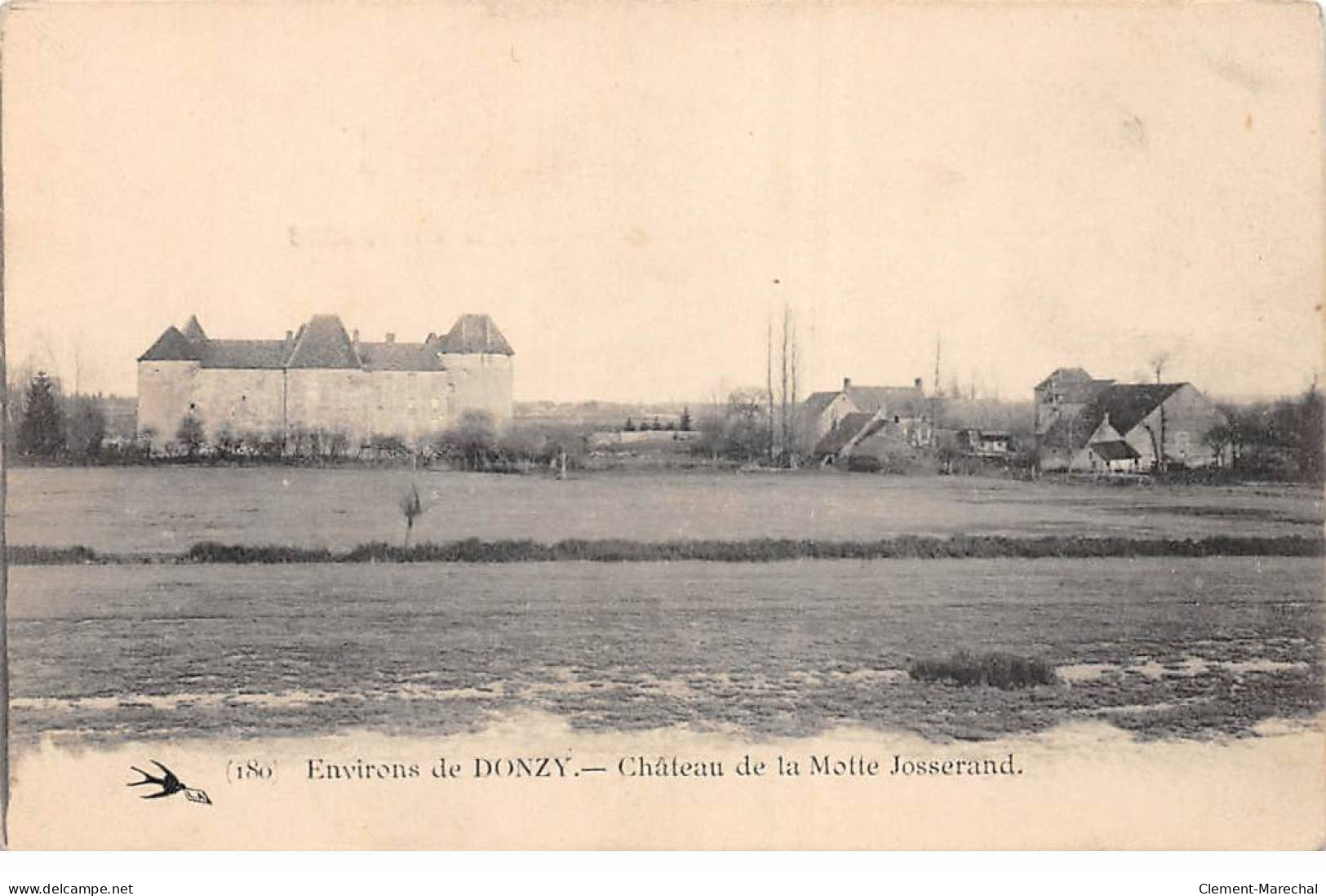 Environs De DONZY - Château De La Motte Josserand - Très Bon état - Sonstige & Ohne Zuordnung