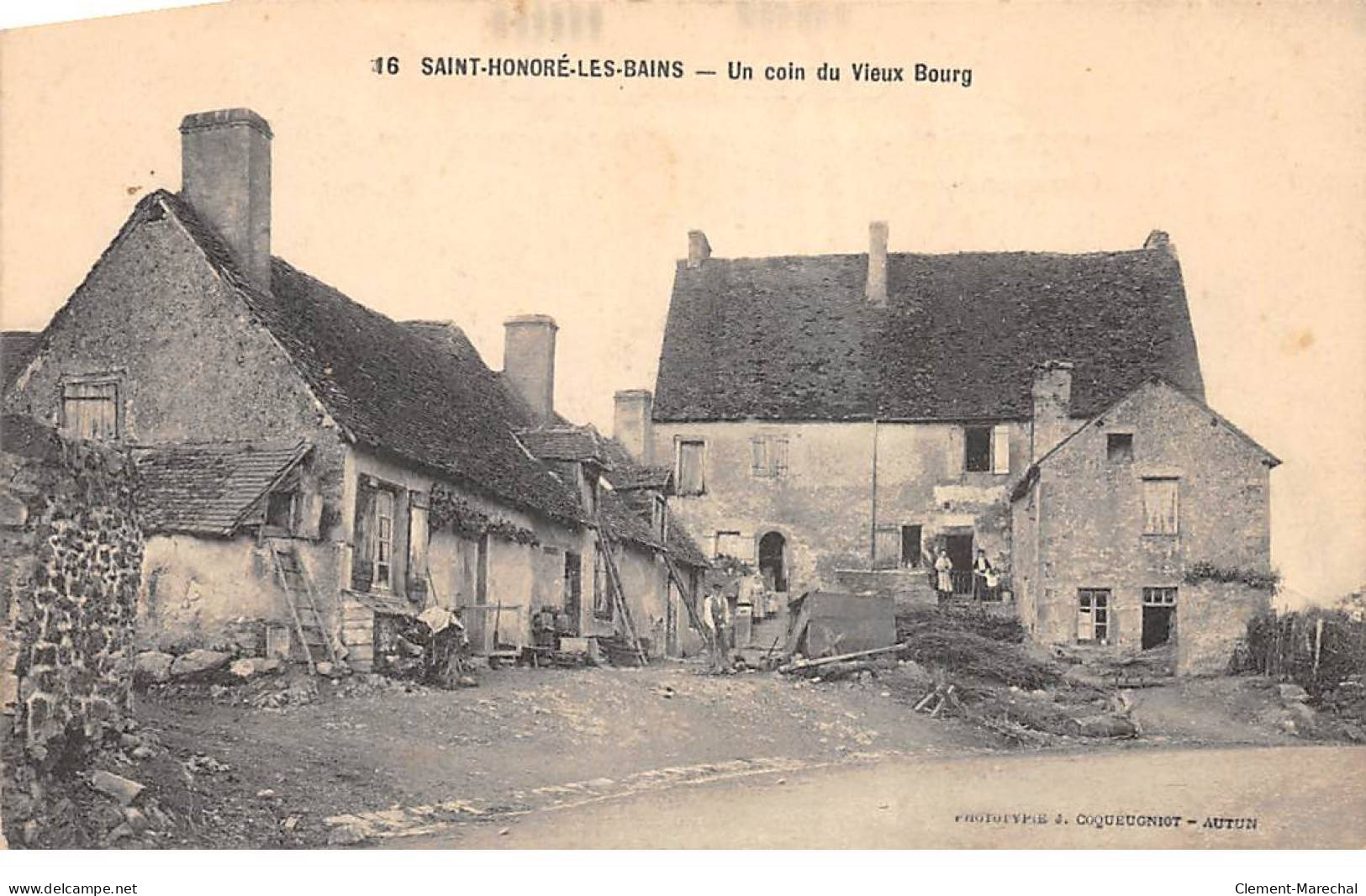 SAINT HONORE LES BAINS - Un Coin Du Vieux Bourg - Très Bon état - Saint-Honoré-les-Bains