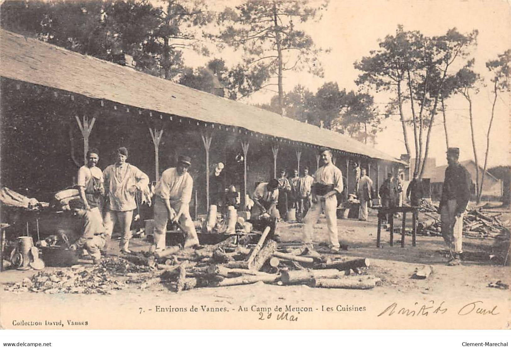 Environs De VANNES - Au Camp De MEUCON - Les Cuisines - Très Bon état - Autres & Non Classés