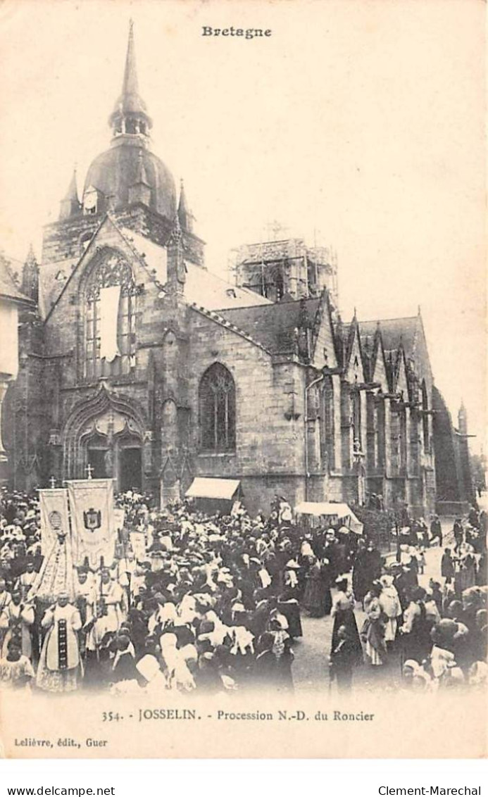 JOSSELIN - Procession Notre Dame Du Roncier - Très Bon état - Josselin