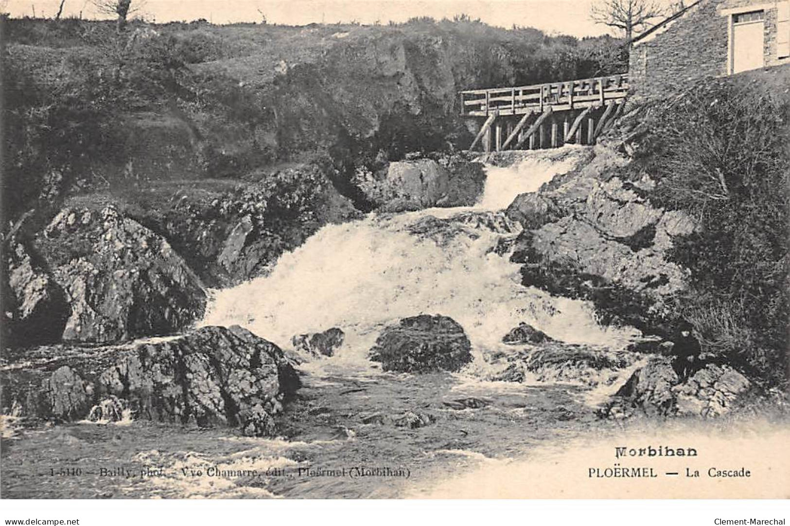 PLOERMEL - La Cascade - Très Bon état - Ploërmel