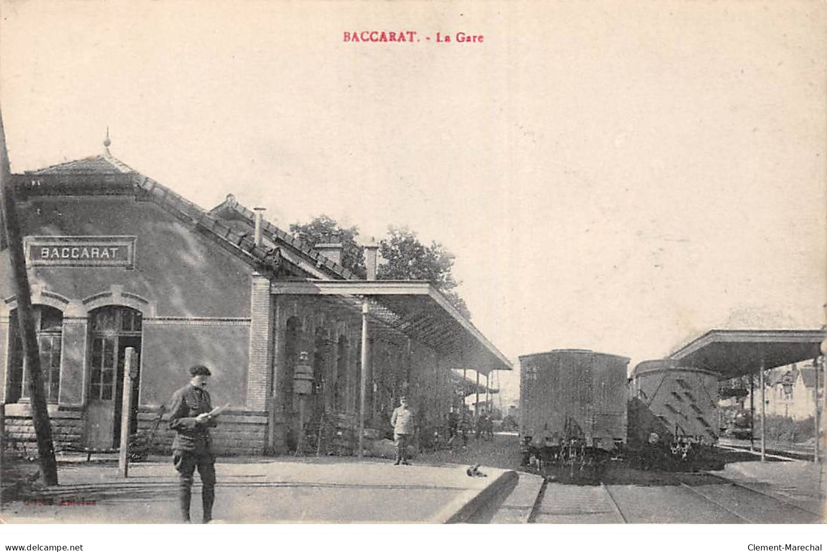 BACCARAT - La Gare - Très Bon état - Baccarat