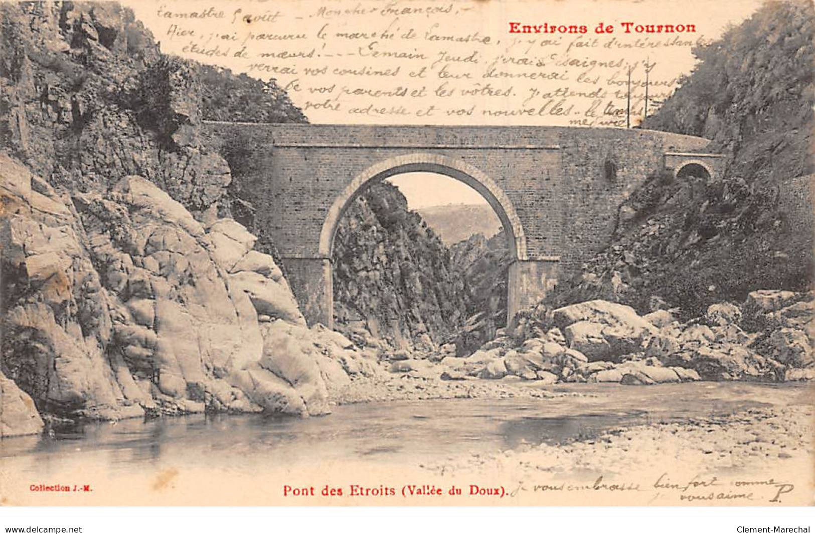 Environs De TOURNON - Pont Des Etroits - Très Bon état - Other & Unclassified