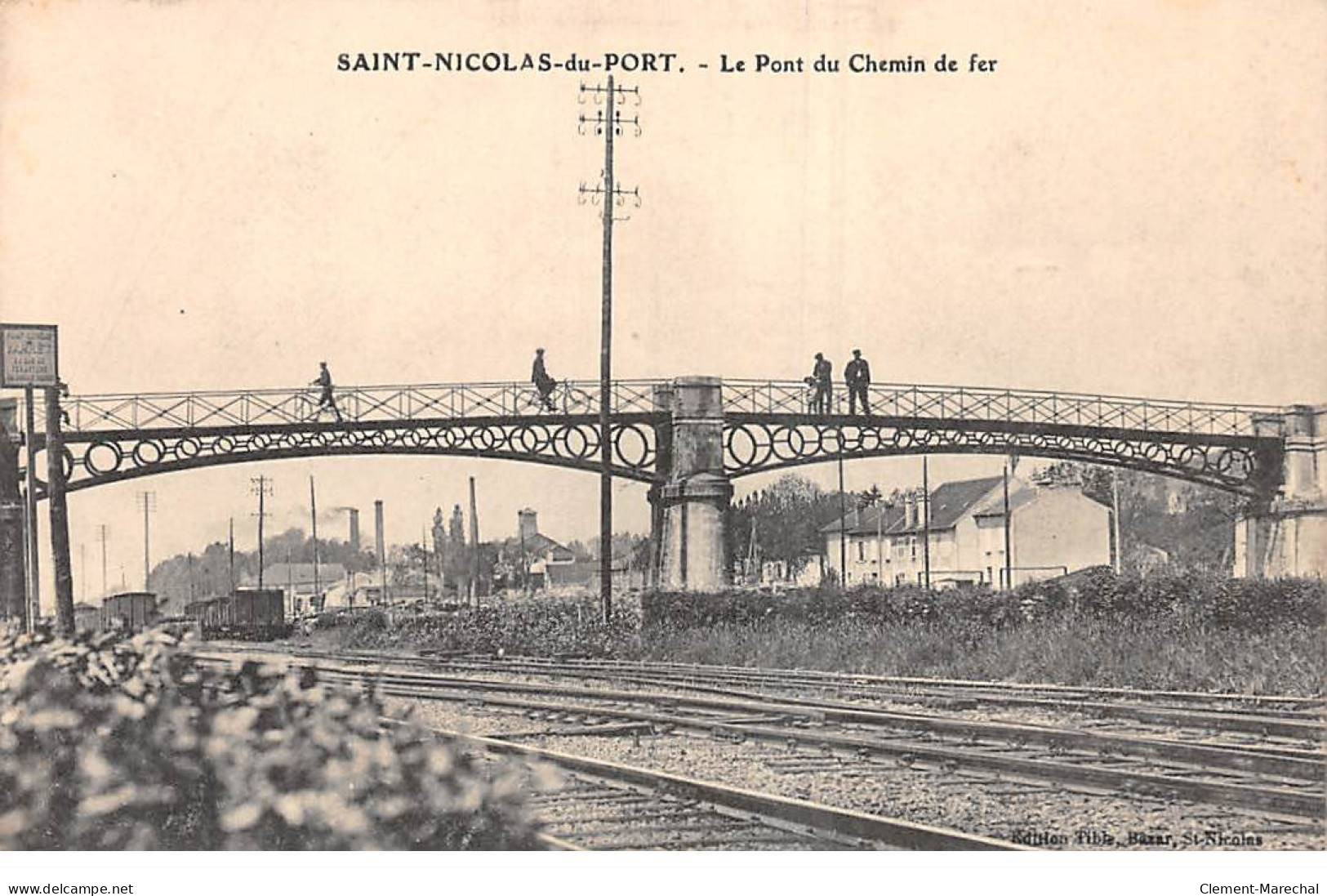 SAINT NICOLAS DE PORT - Le Pont Du Chemin De Fer - Très Bon état - Saint Nicolas De Port