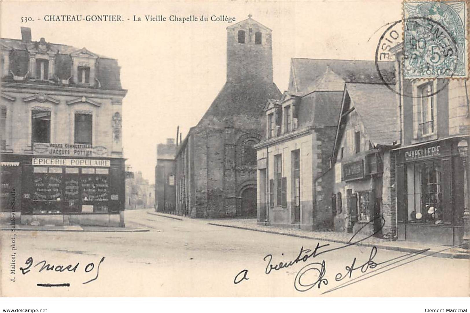 CHATEAU GONTIER - La Vieille Chapelle Du Collège - état - Chateau Gontier