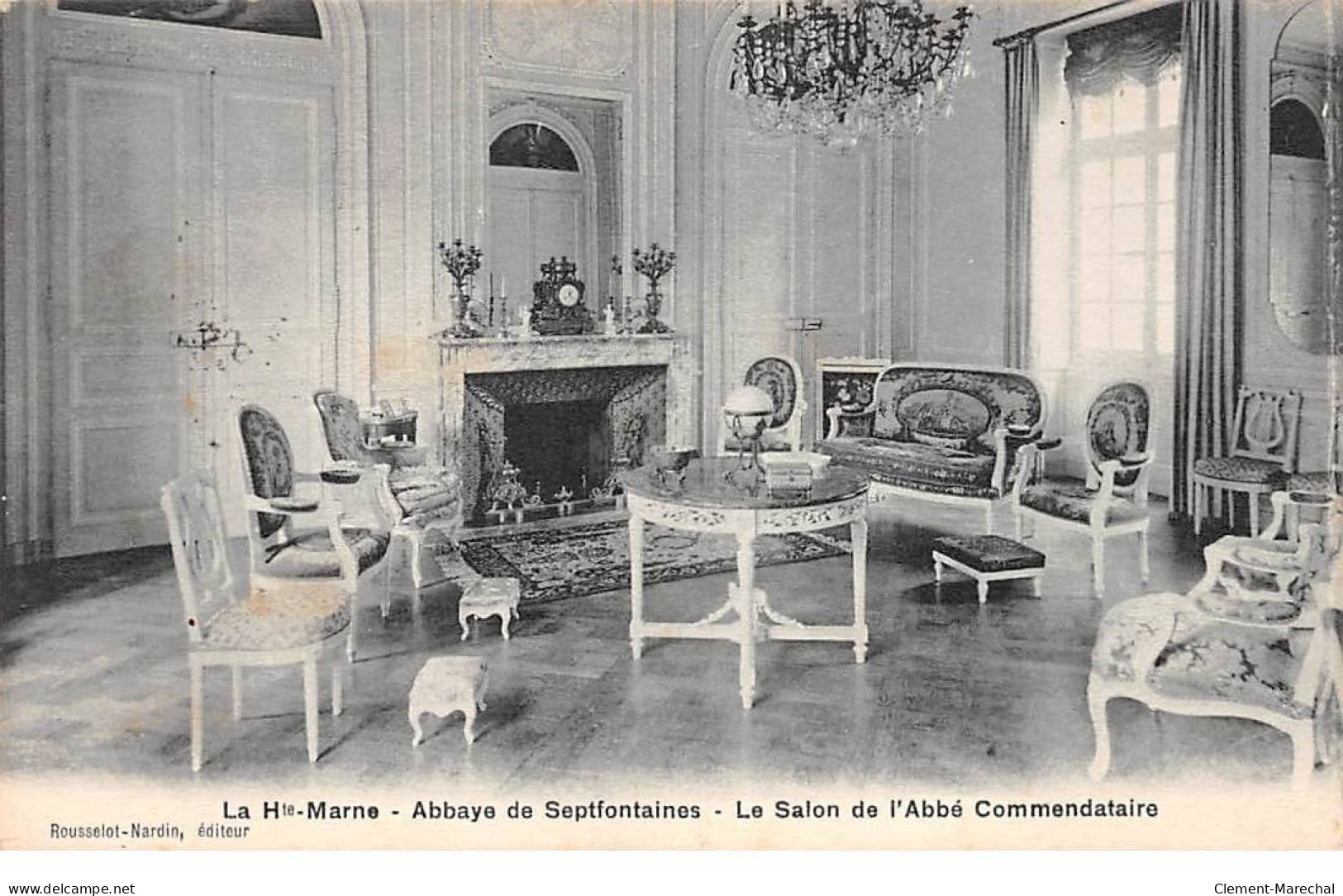 Abbaye De SEPTFONTAINES - Le Salon De L'Abbé Commendataire - Très Bon état - Other & Unclassified