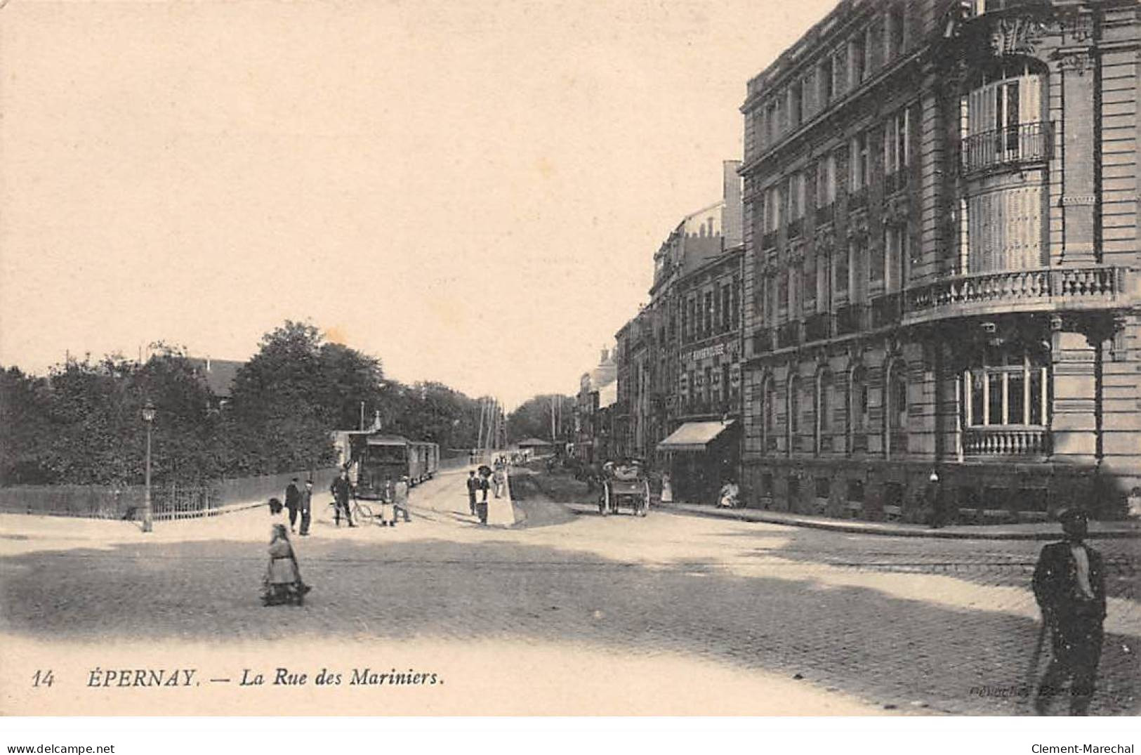 EPERNAY - La Rue Des Mariniers - Très Bon état  - Epernay
