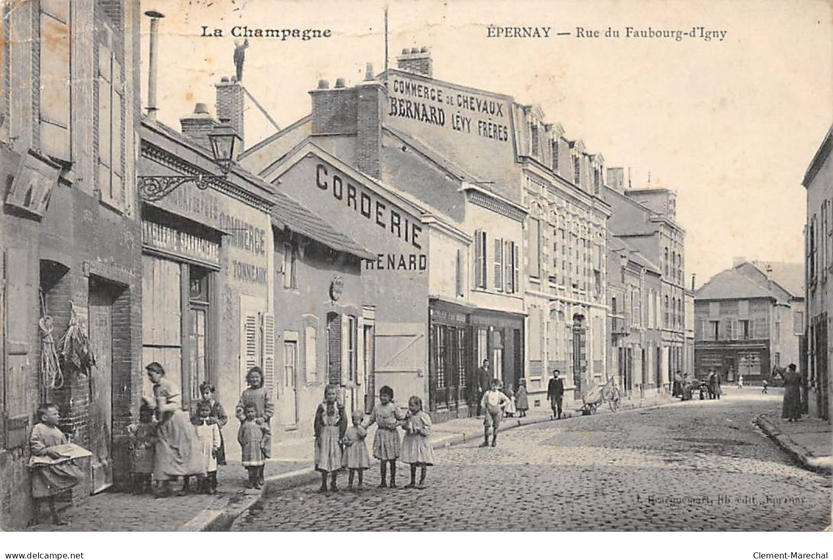 EPERNAY - Rue Du Faubourg D'Igny - état  - Epernay