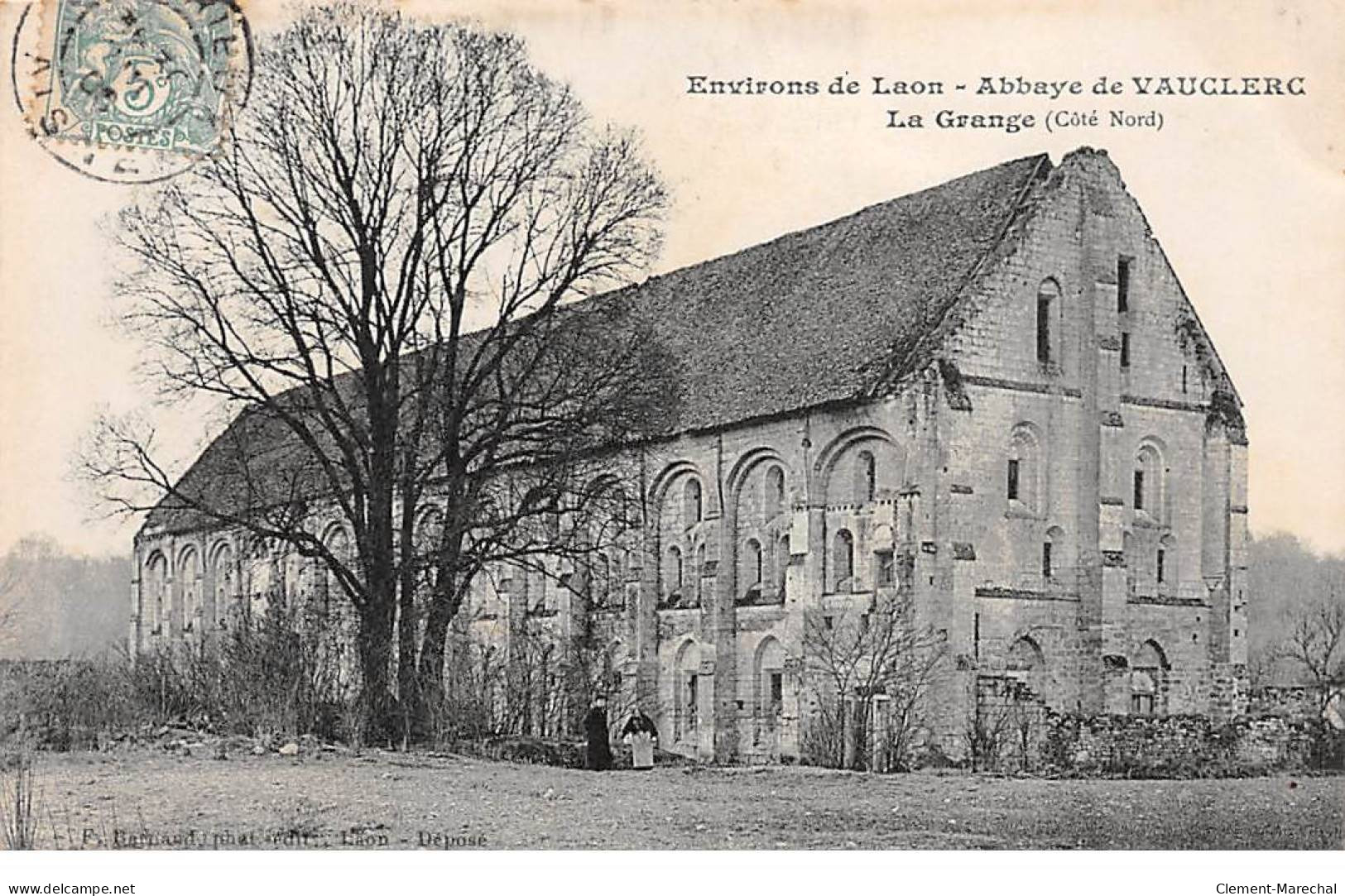 Environs De Laon - Abbaye De VAUCLERC - La Grange - Très Bon état  - Sonstige & Ohne Zuordnung