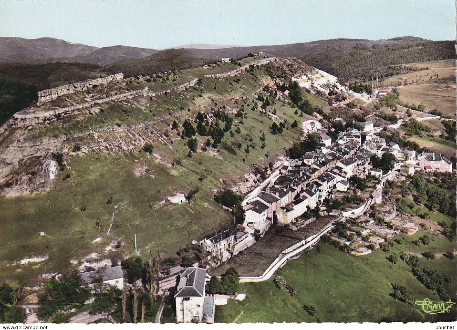 VE Nw-(48) BARRE DES CEVENNES - VUE GENERALE AERIENNE - Sonstige & Ohne Zuordnung