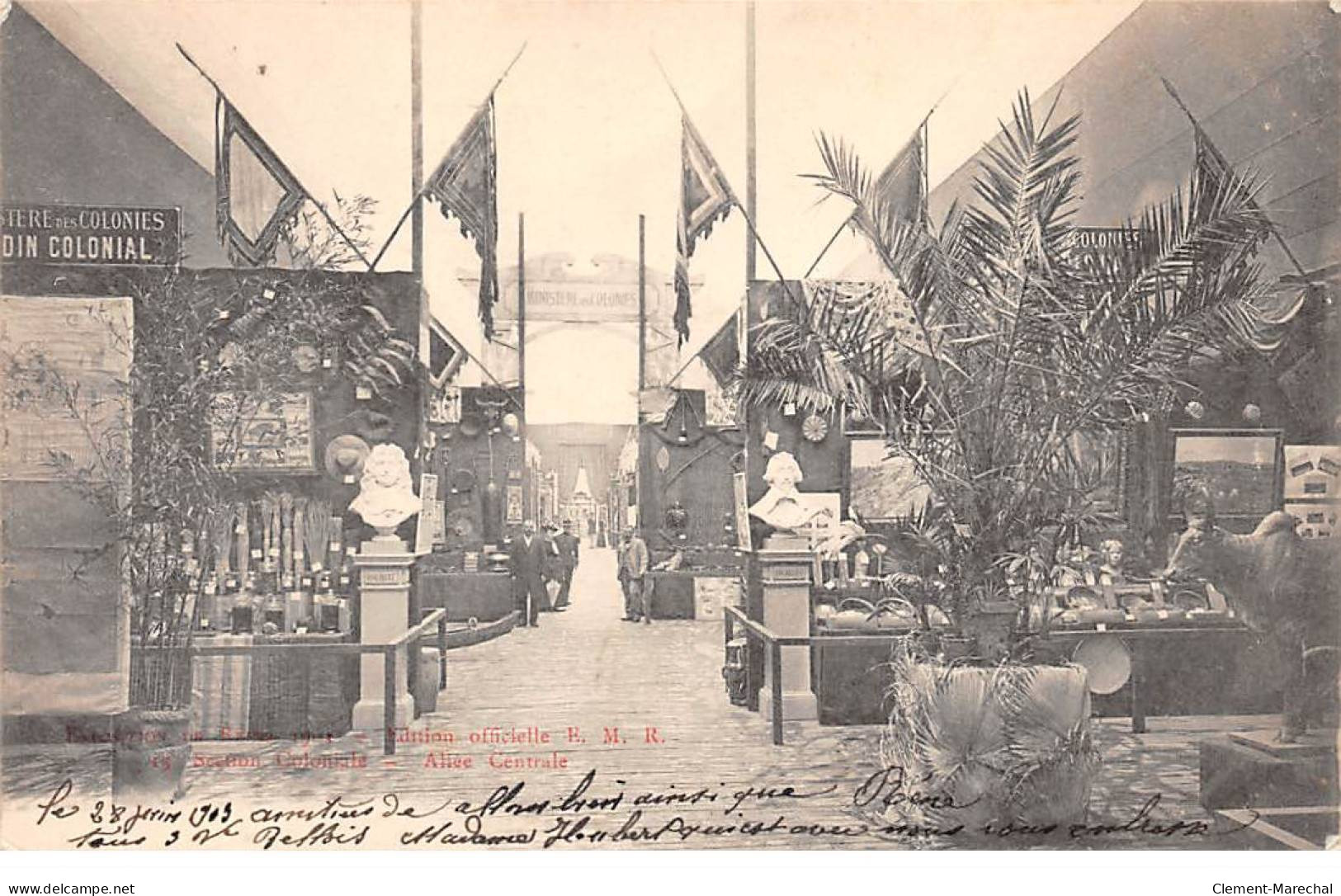 Exposition De REIMS - 1903 - Allée Centrale - Très Bon état - Reims