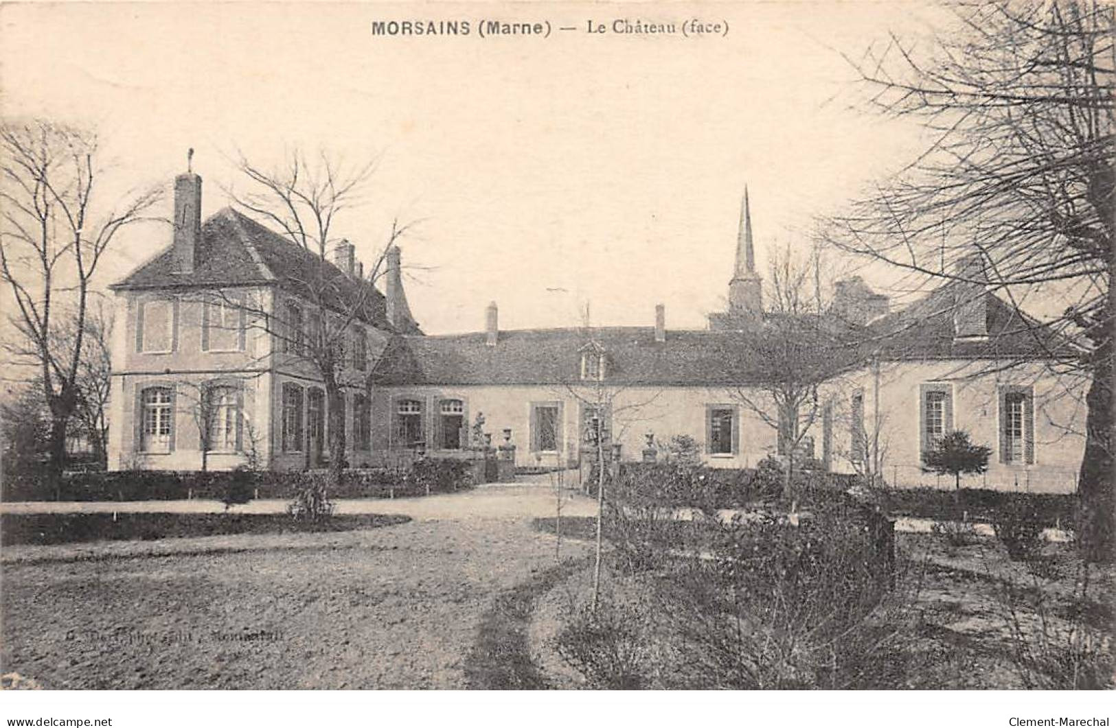 MORSAINS - Le Château - état - Sonstige & Ohne Zuordnung