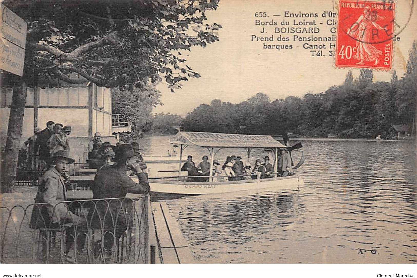 Environs D'Orléans - Bords Du Loiret - Café - Très Bon état - Autres & Non Classés