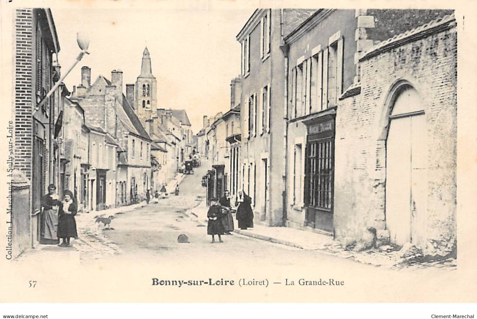 BONNY SUR LOIRE - La Grande Rue - Très Bon état - Autres & Non Classés