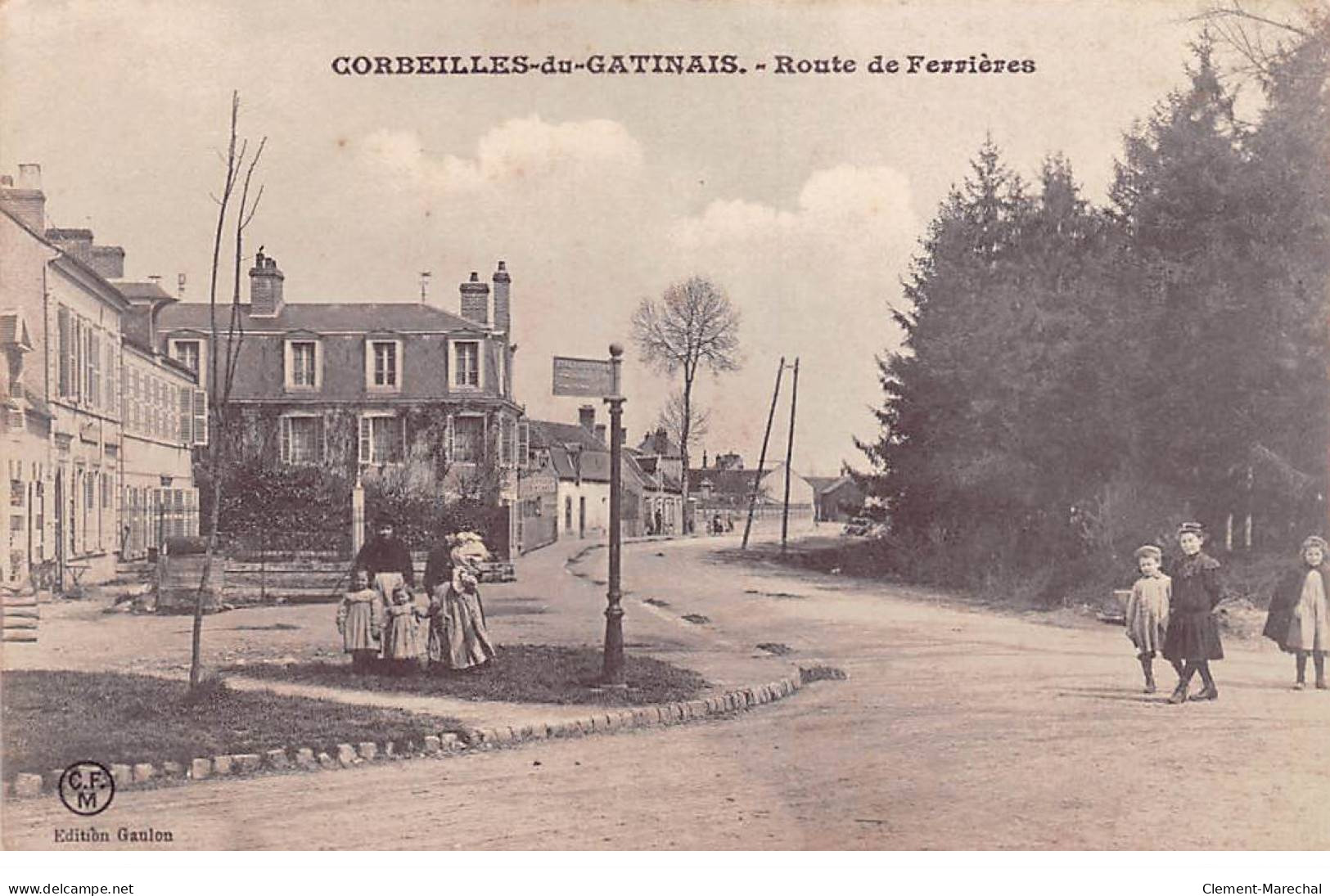 CORBEILLES DU GATINAIS - Route De Ferrières - Très Bon état - Sonstige & Ohne Zuordnung