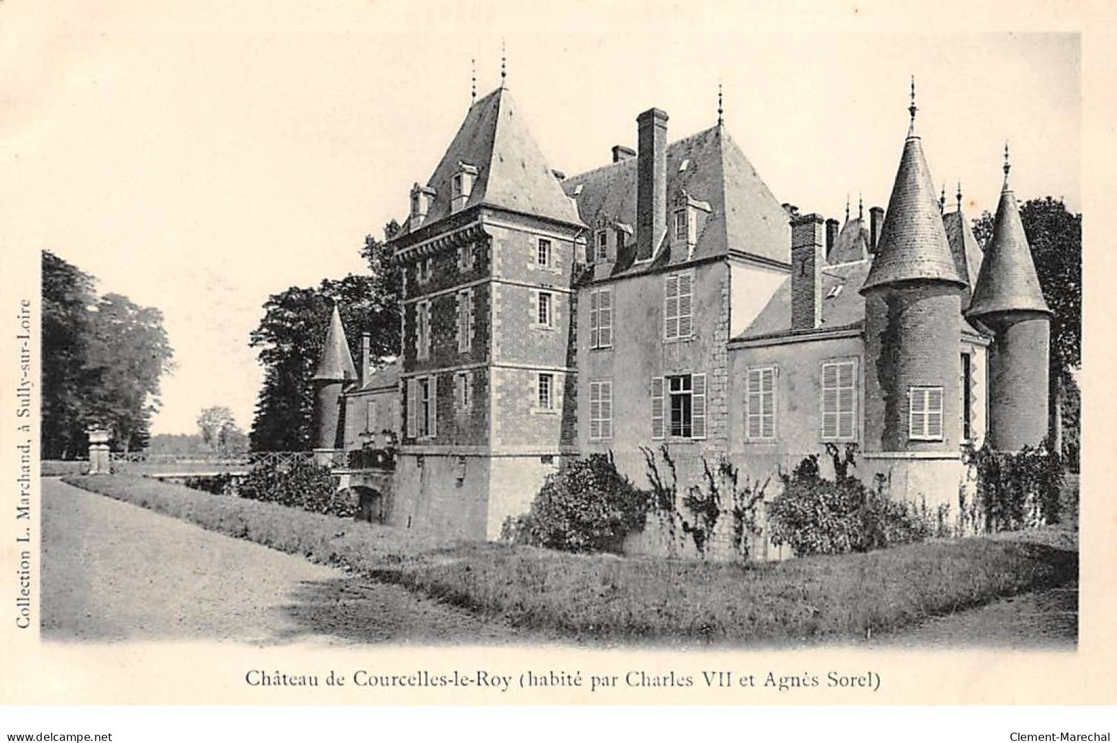 Château De COURCELLES LE ROY - Très Bon état - Sonstige & Ohne Zuordnung