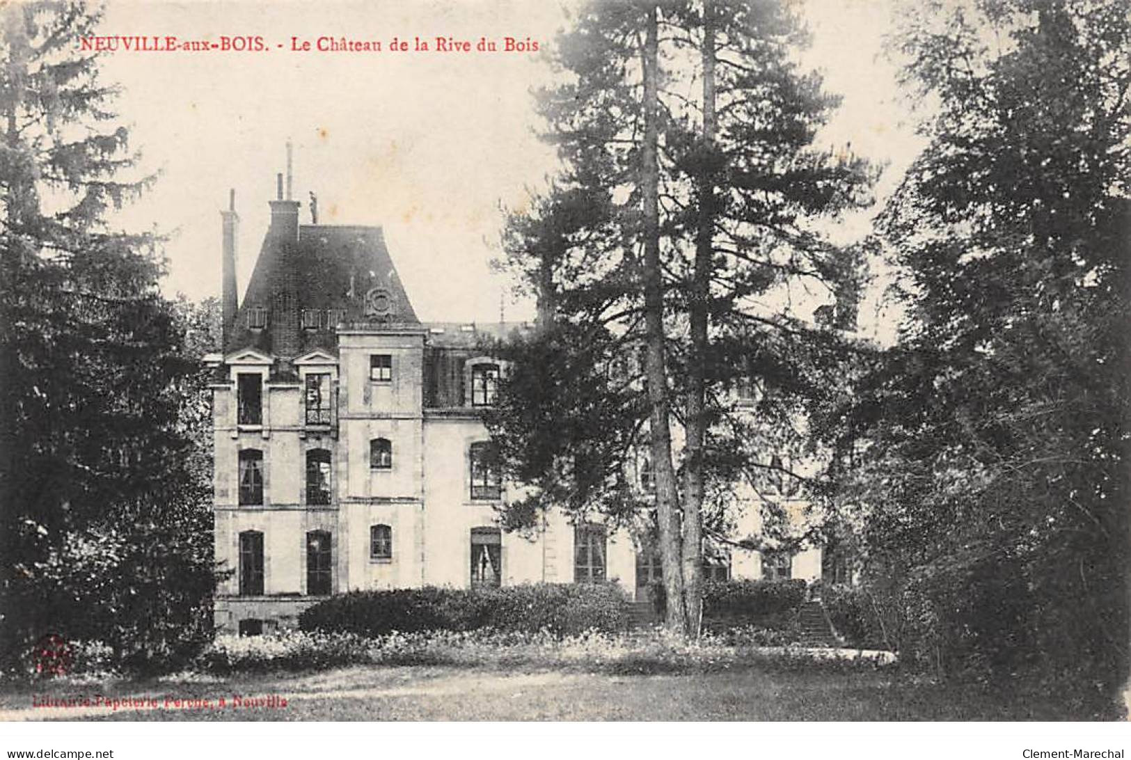 NEUVILLE AUX BOIS - Le Château De La Rive Du Bois - Très Bon état - Sonstige & Ohne Zuordnung