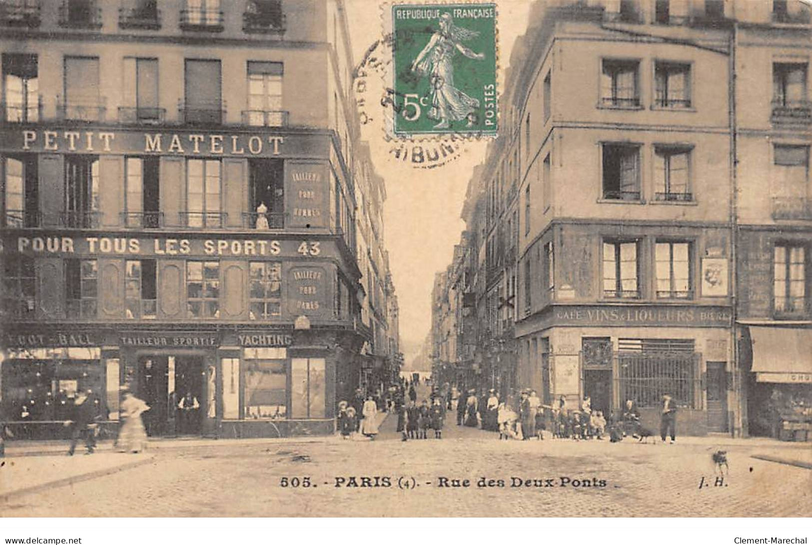 PARIS - Rue Des Deux Ponts - Très Bon état - District 04