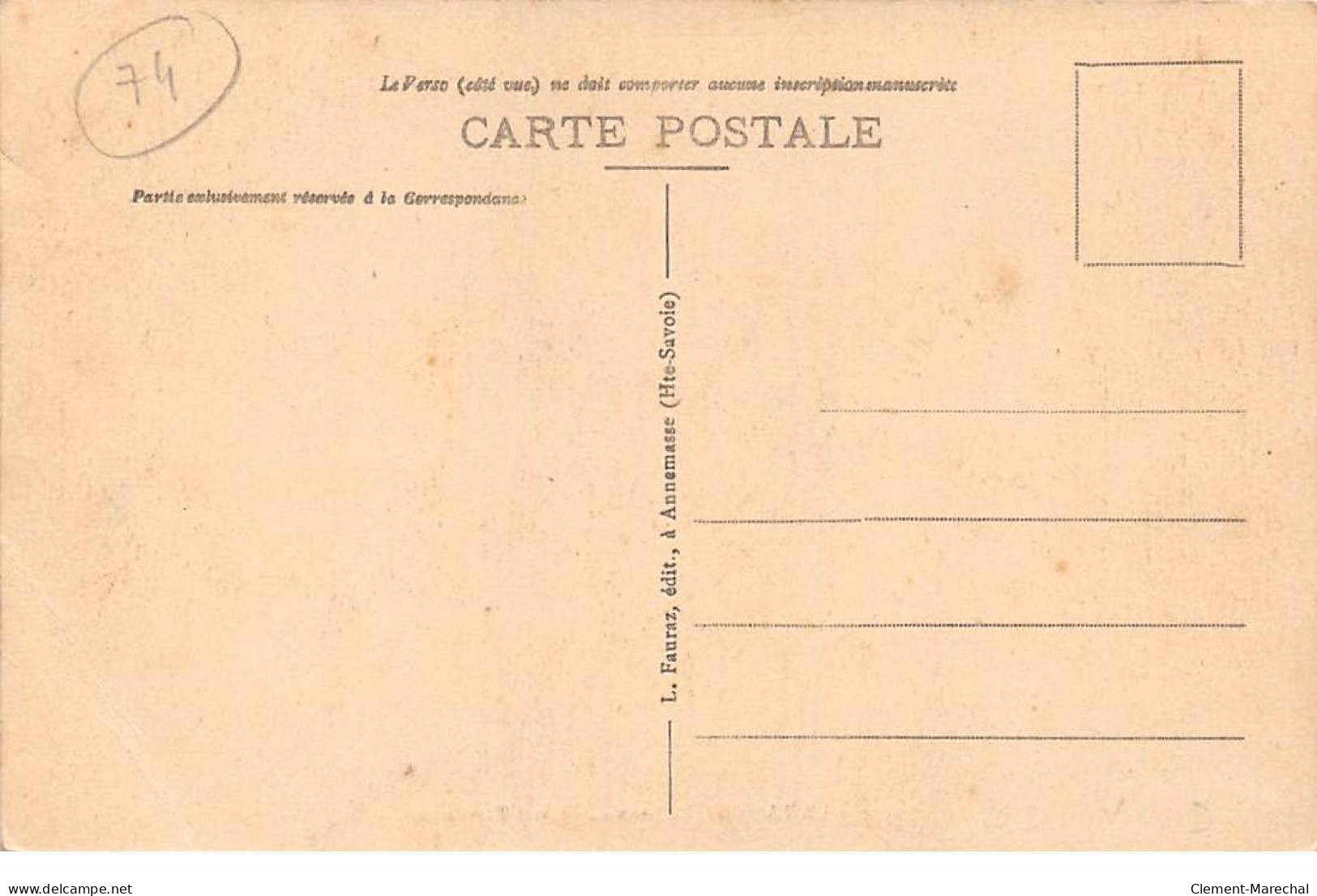 LE FAYET - Hôtel Terminus - Très Bon état - Autres & Non Classés