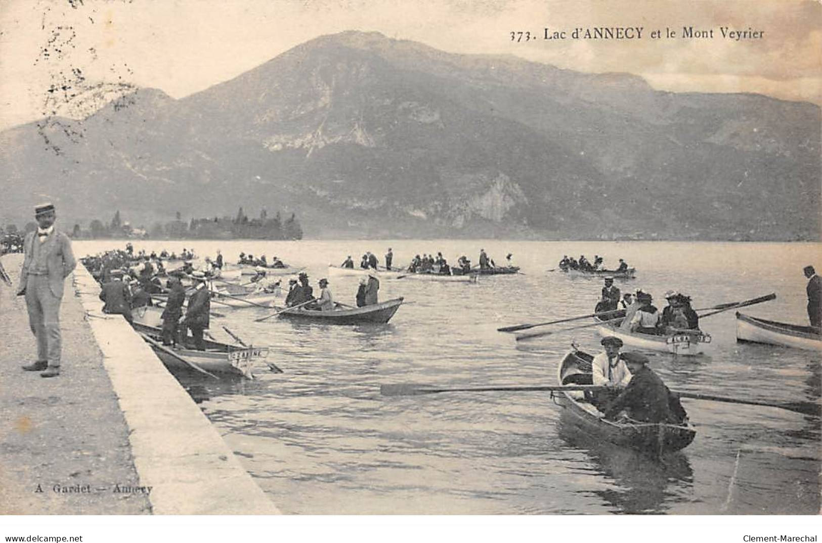 Lac D'ANNECY Et Le Mont Veyrier - Très Bon état - Annecy