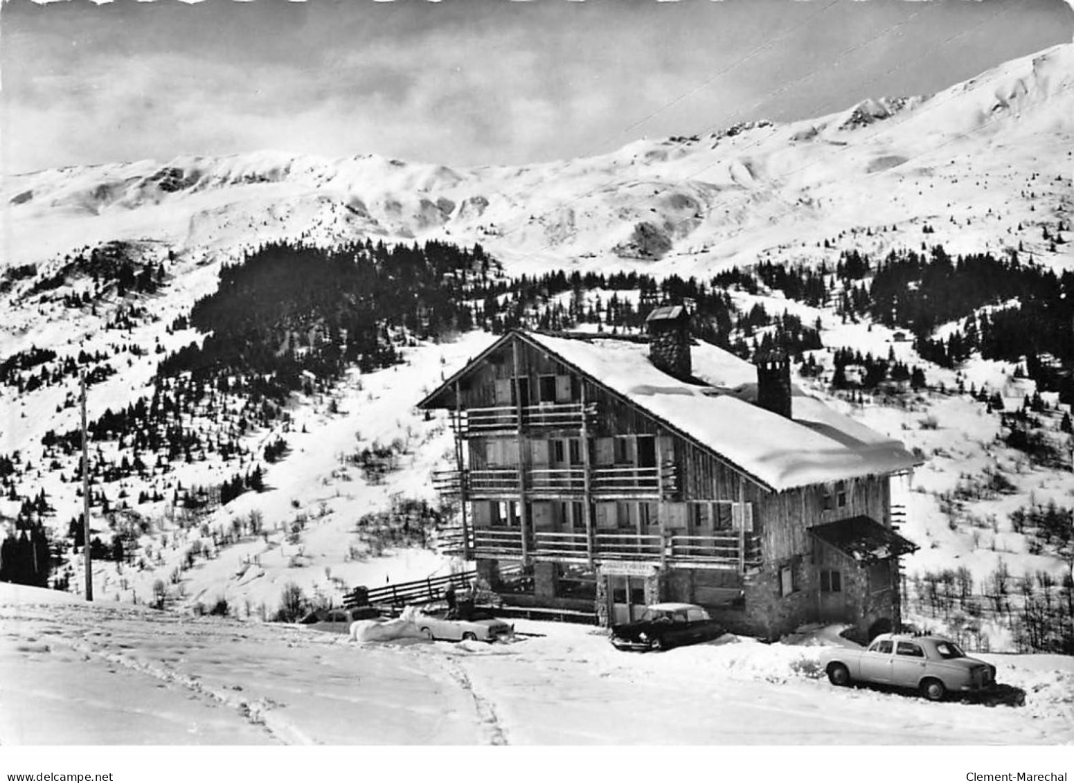 MERIBEL LES ALLUES - Chalet Hotel " Marie Blanche " - Très Bon état - Andere & Zonder Classificatie