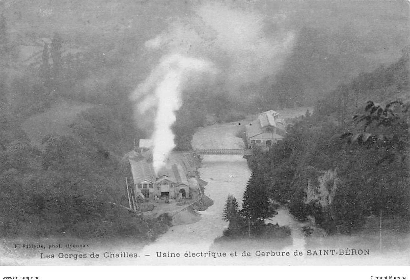 Usines Electrique Et De Carbure De SAINT BERON - état - Andere & Zonder Classificatie