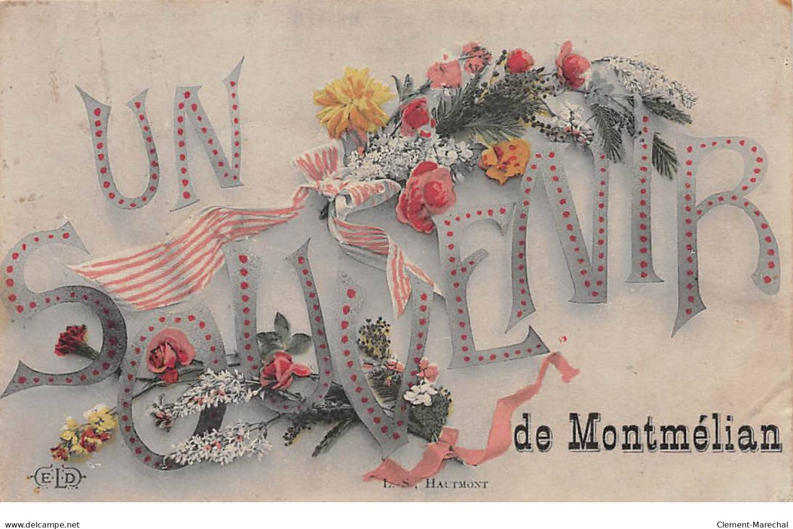 Un Souvenir De MONTMELIAN - état - Montmelian