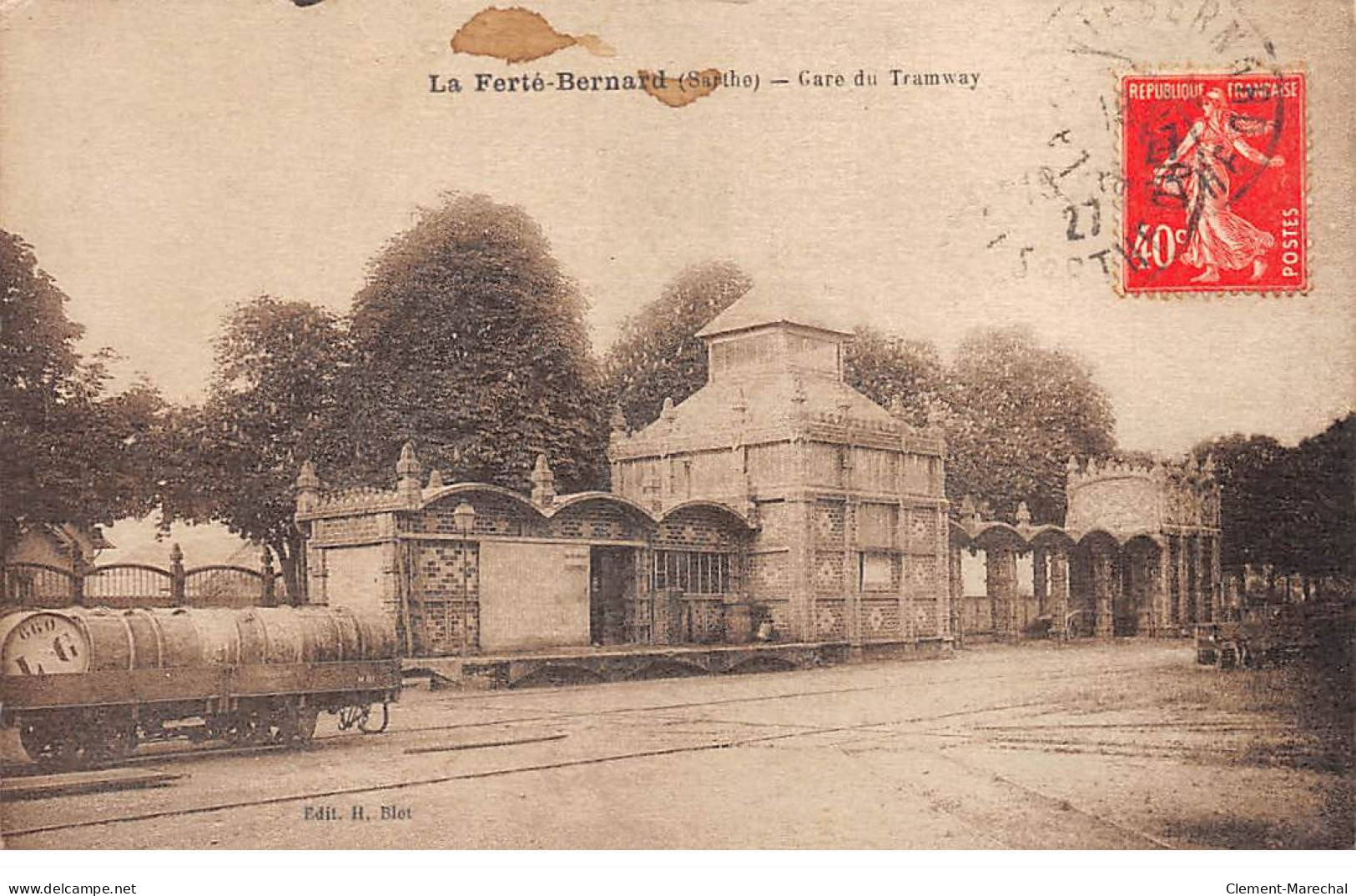 LA FERTE BERNARD - Gare Du Tramway - Très Bon état - La Ferte Bernard