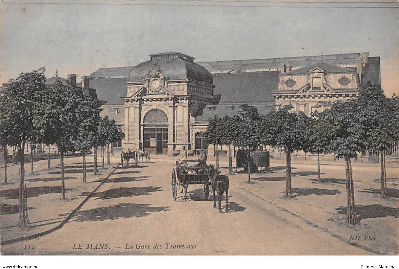 LE MANS - La Gare Des Tramways - Très Bon état - Le Mans