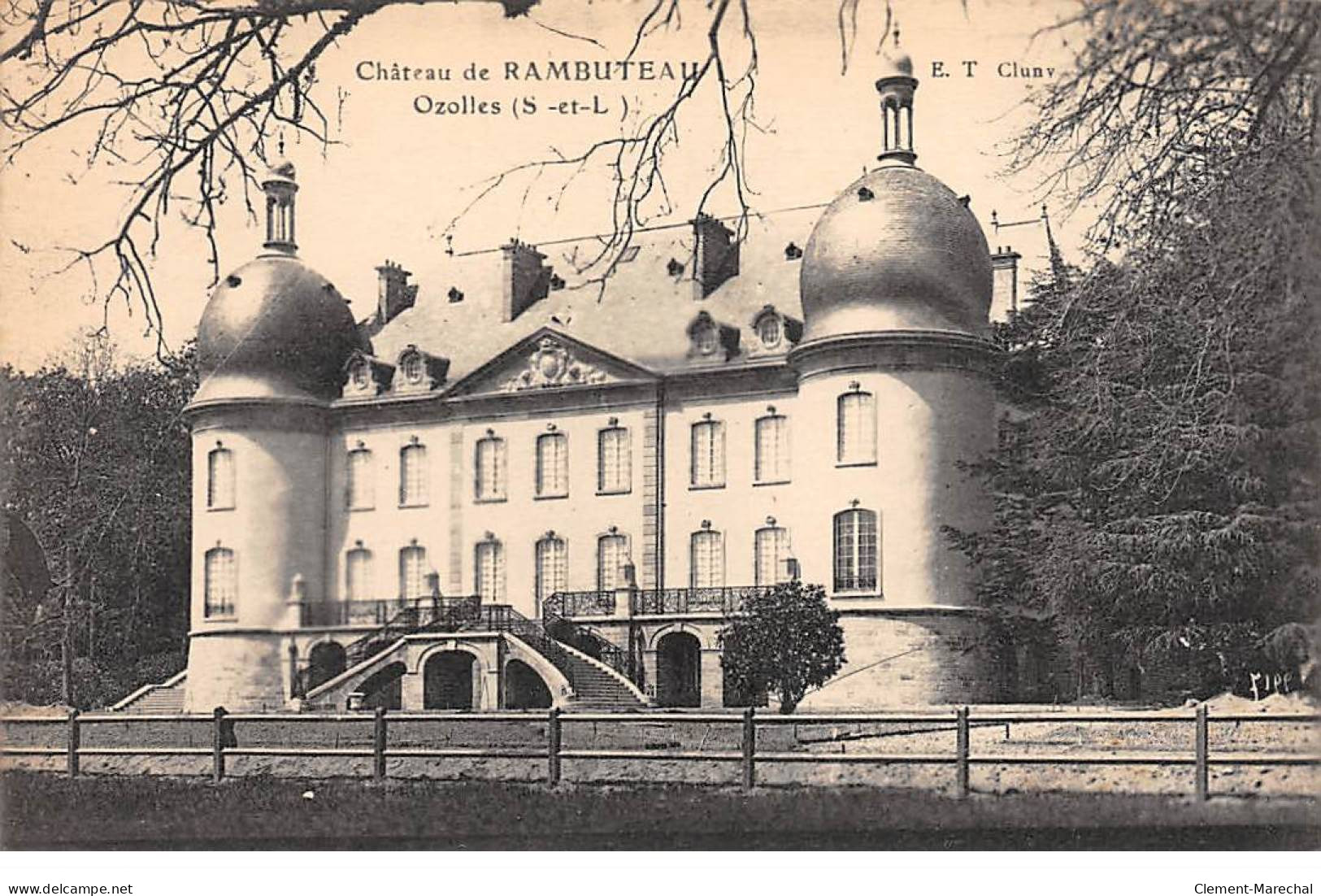 OZOLLES - Château De RAMBUTEAU - Très Bon état - Sonstige & Ohne Zuordnung