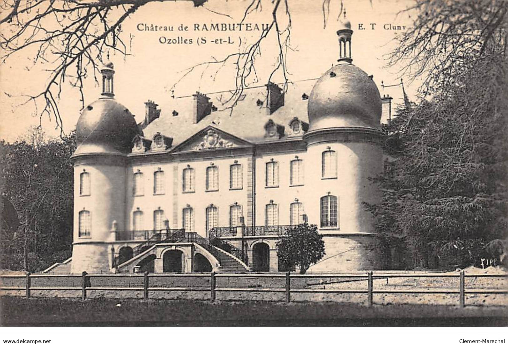 OZOLLES - Château De RAMBUTEAU - Très Bon état - Other & Unclassified