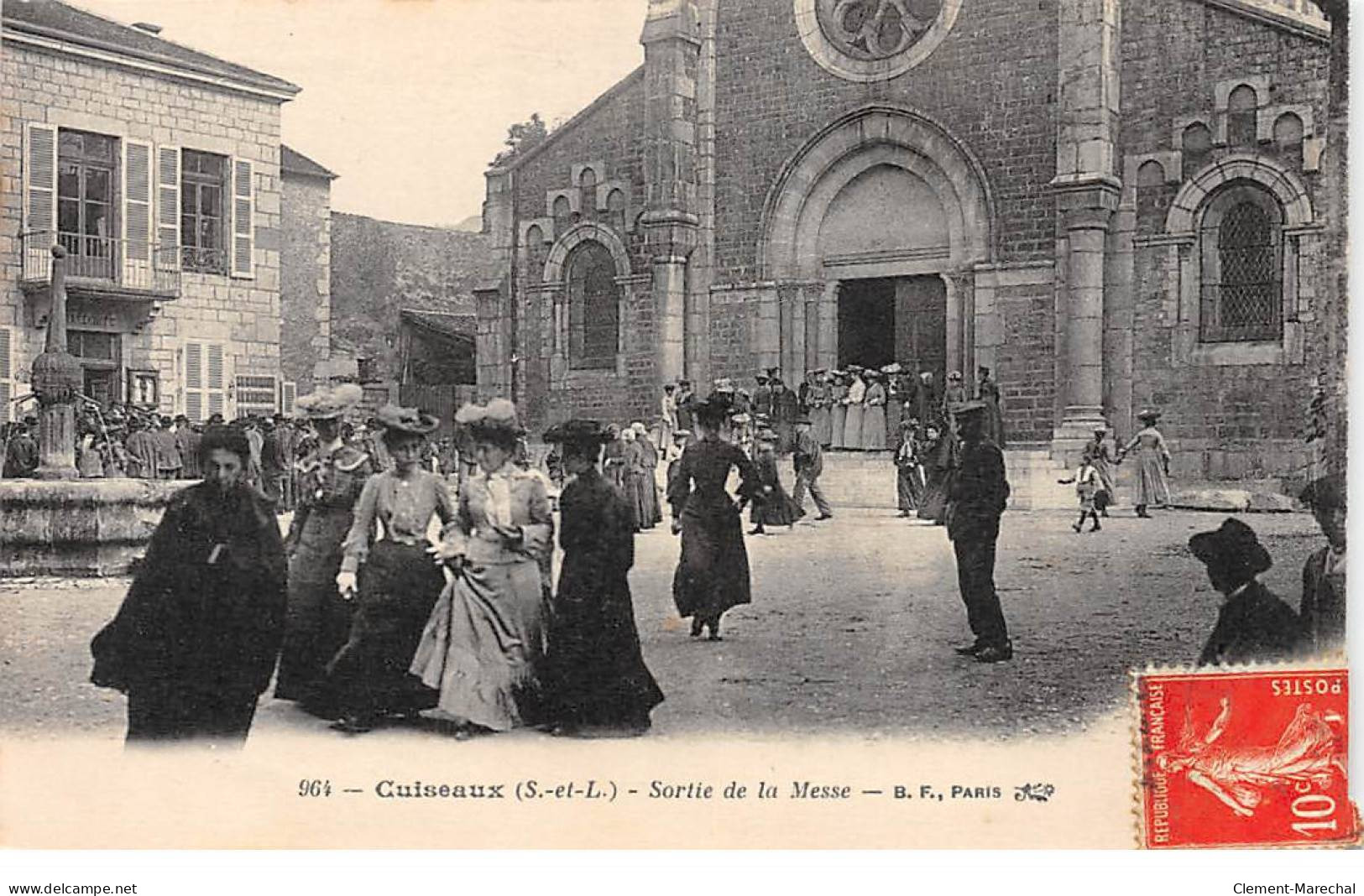 CUISEAUX - Sortie De La Messe - Très Bon état - Other & Unclassified