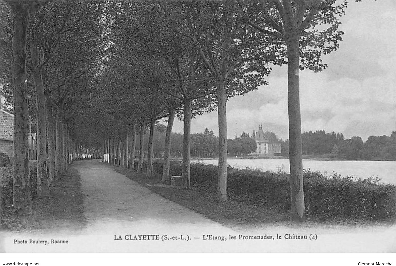 LA CLAYETTE - L'Etang, Les Promenades, Le Château - Très Bon état - Other & Unclassified