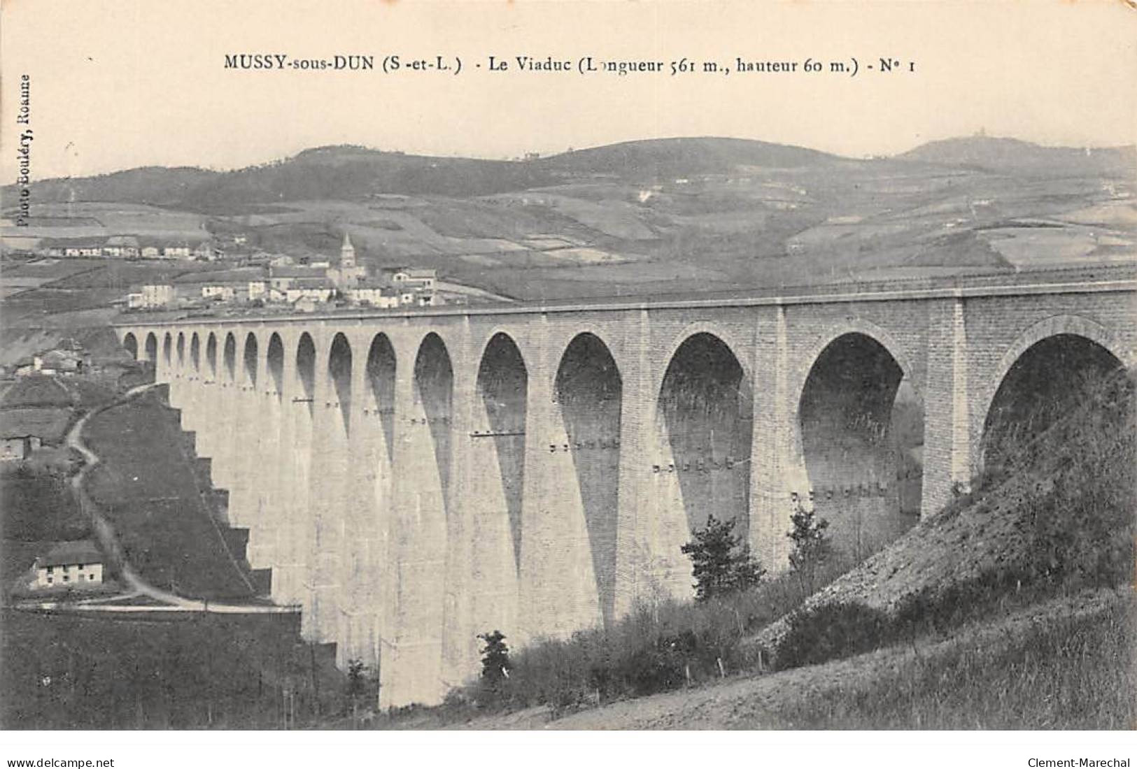 MUSSY SOUS DUN - Le Viaduc - Très Bon état - Sonstige & Ohne Zuordnung