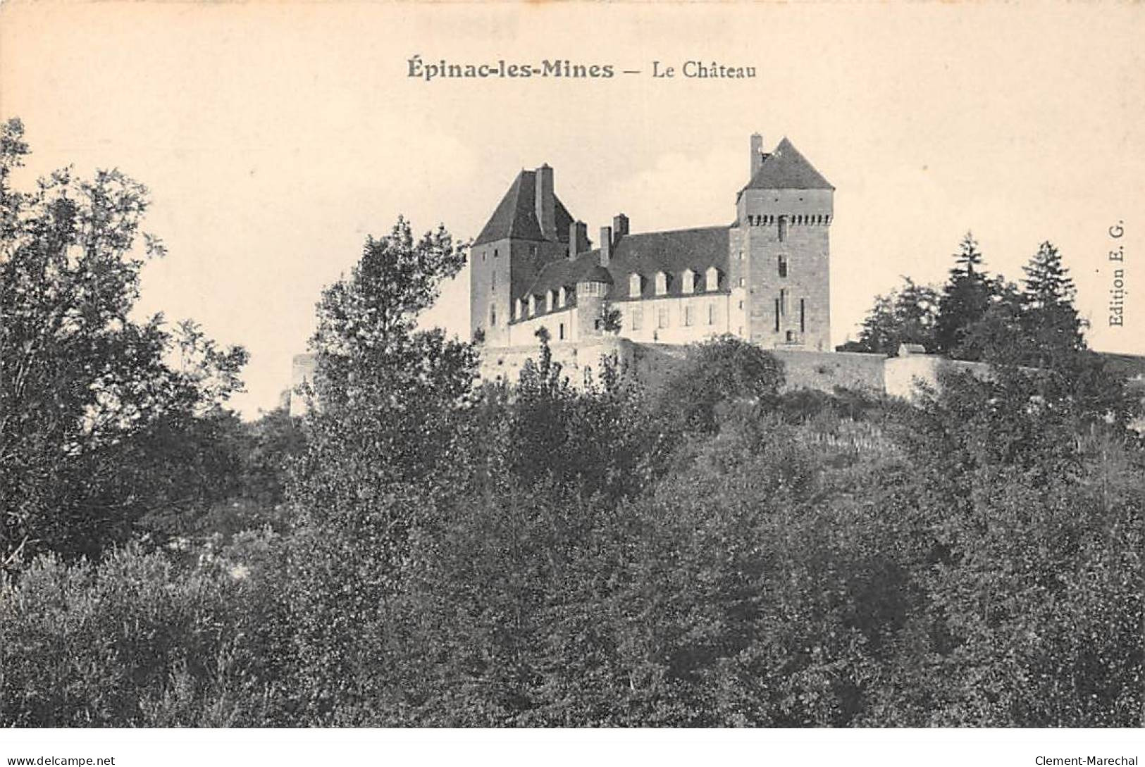 EPINAC LES MINES - Le Château - Très Bon état - Sonstige & Ohne Zuordnung