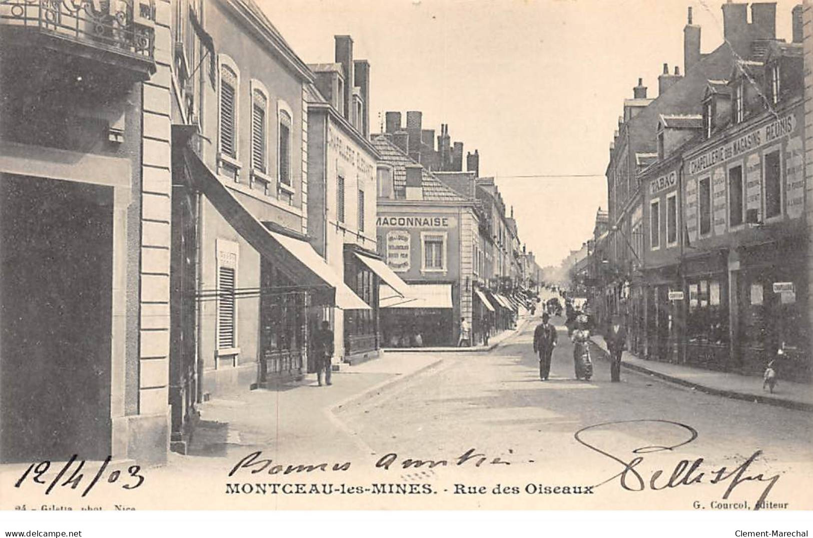 MONTCEAU LES MINES - Rue Des Oiseaux - Très Bon état - Montceau Les Mines