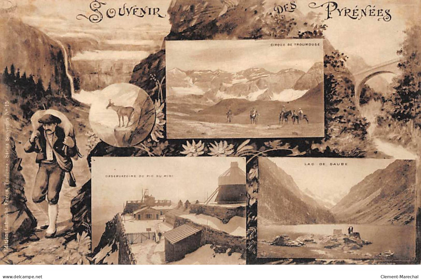 Souvenir Des Pyrénées - Très Bon état - Altri & Non Classificati