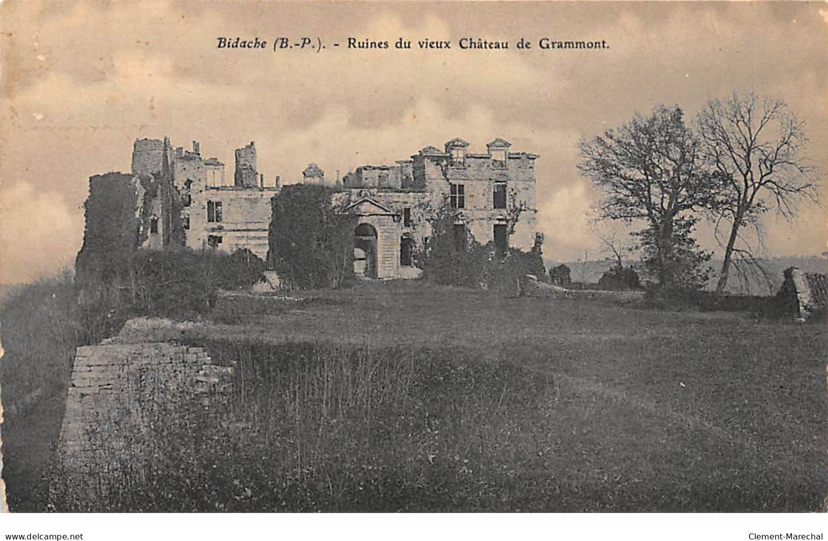 BIDACHE - Ruines Du Vieux Château De Grammont - Très Bon état - Bidache