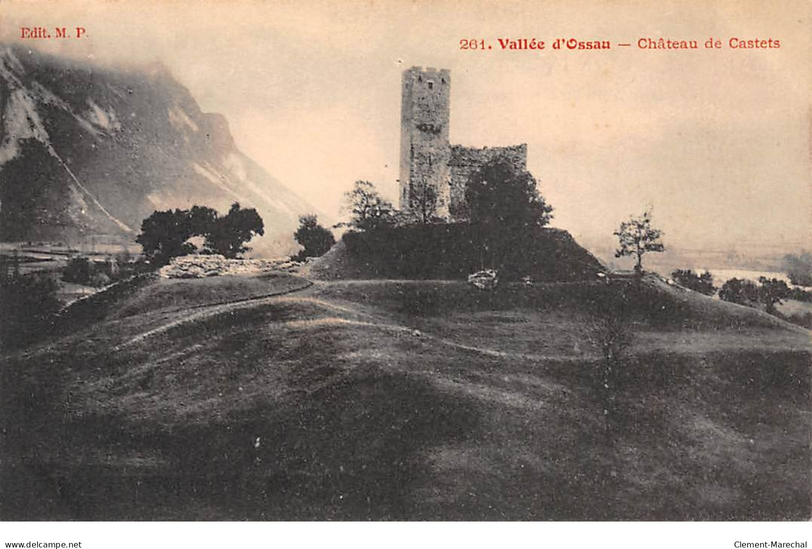 Vallée D'OSSAU - Château De CASTETS - Très Bon état - Other & Unclassified